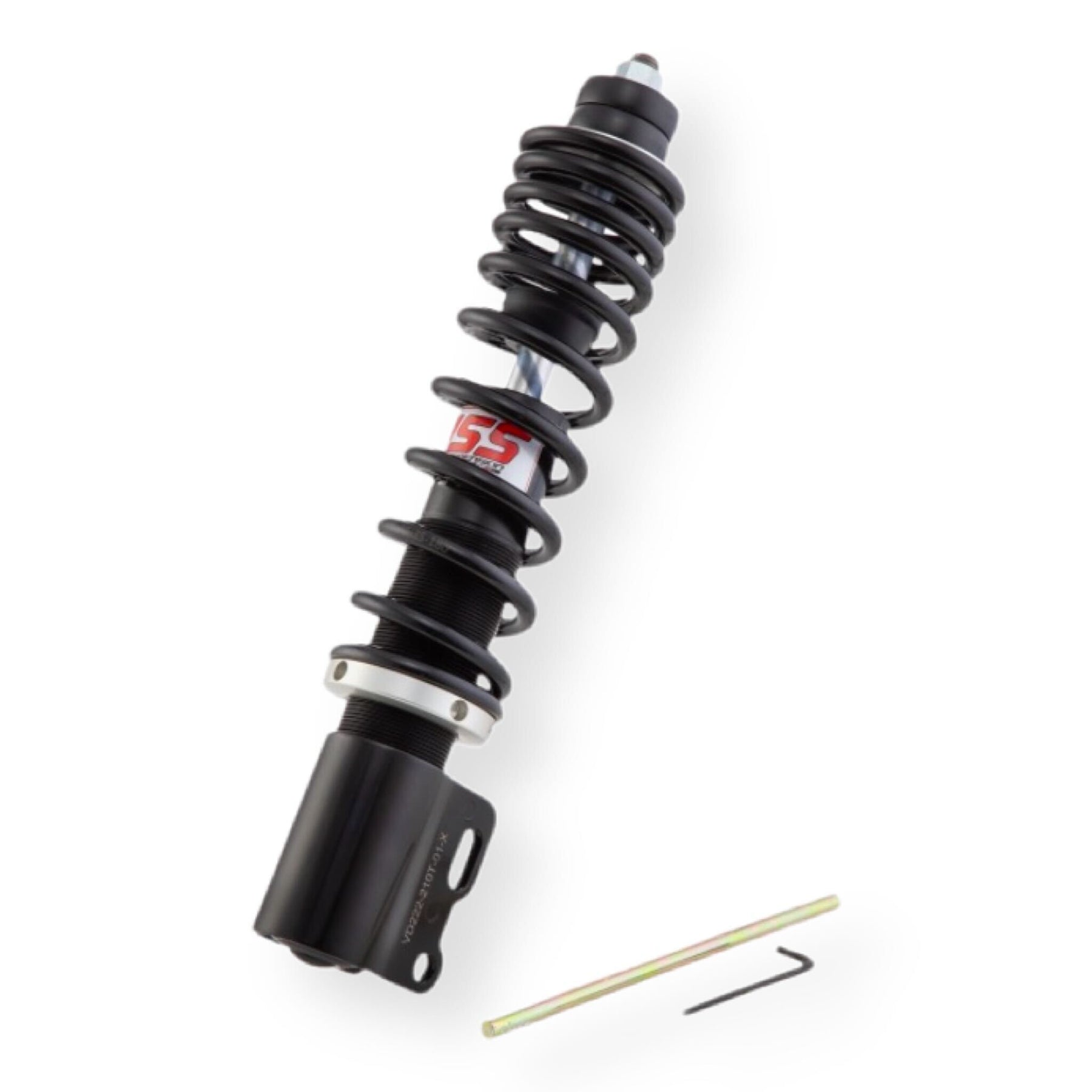 Vespa ET2 ET4 LX LXV S 50-150cc YSS Mono X-Pro Series Front Shock Absorber - Black