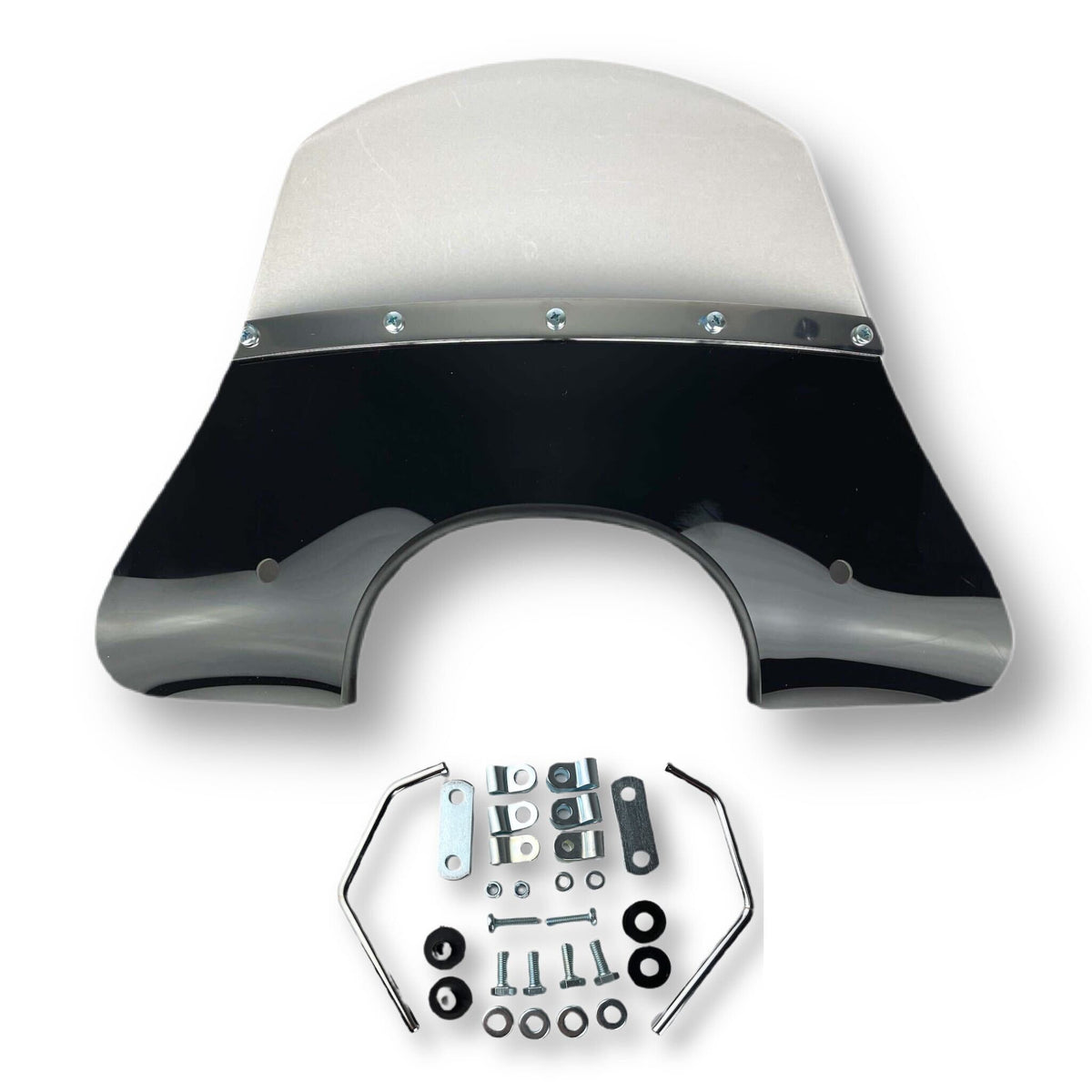 Vespa 150 Super Sprint GL SS180 MOD Style Flyscreen - Black