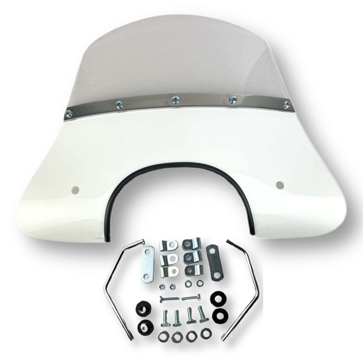 Vespa 150 Super Sprint GL SS180 MOD Style Flyscreen - White