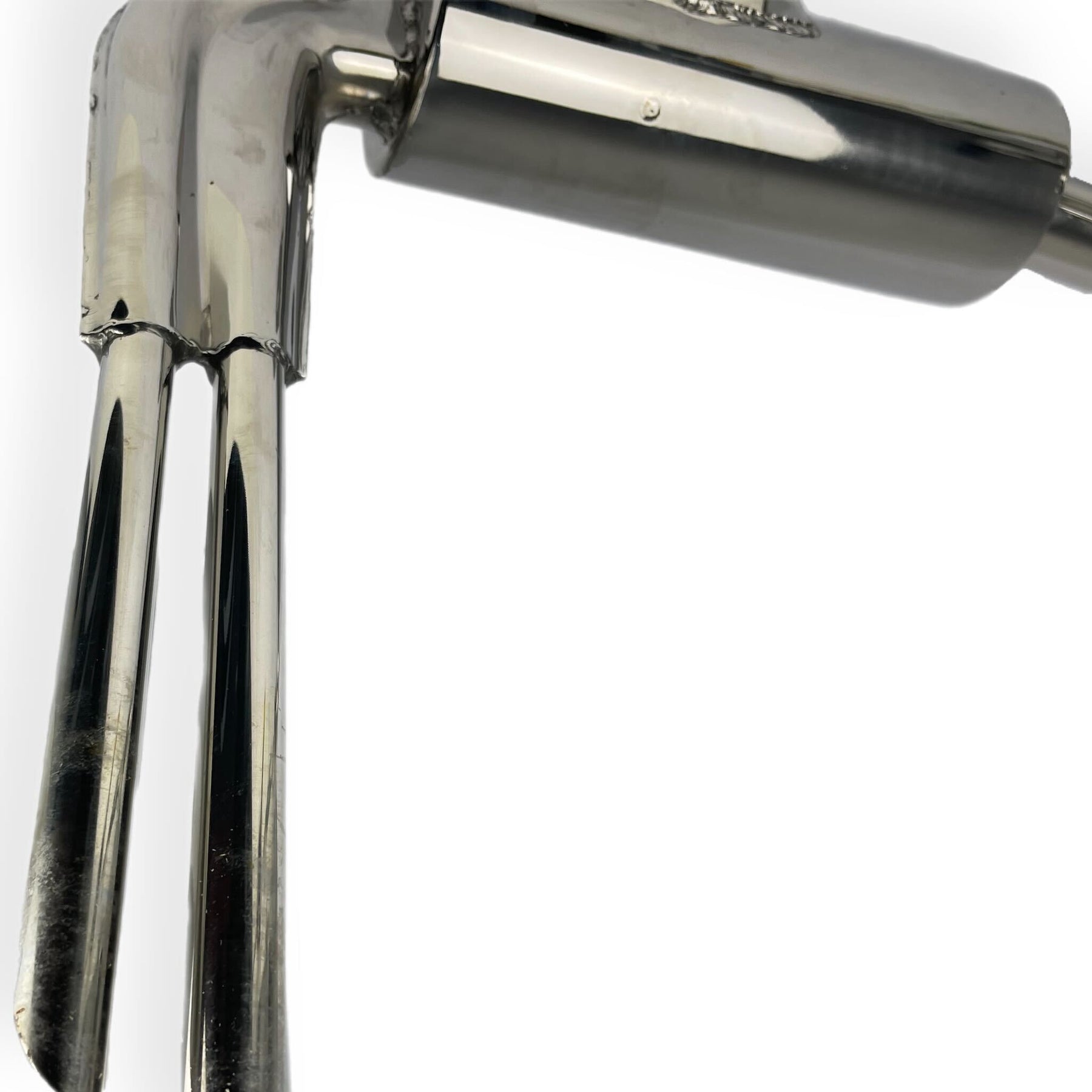 Vespa GS160 ABARTH Replica Retro Twin Exhaust - Stainless Steel
