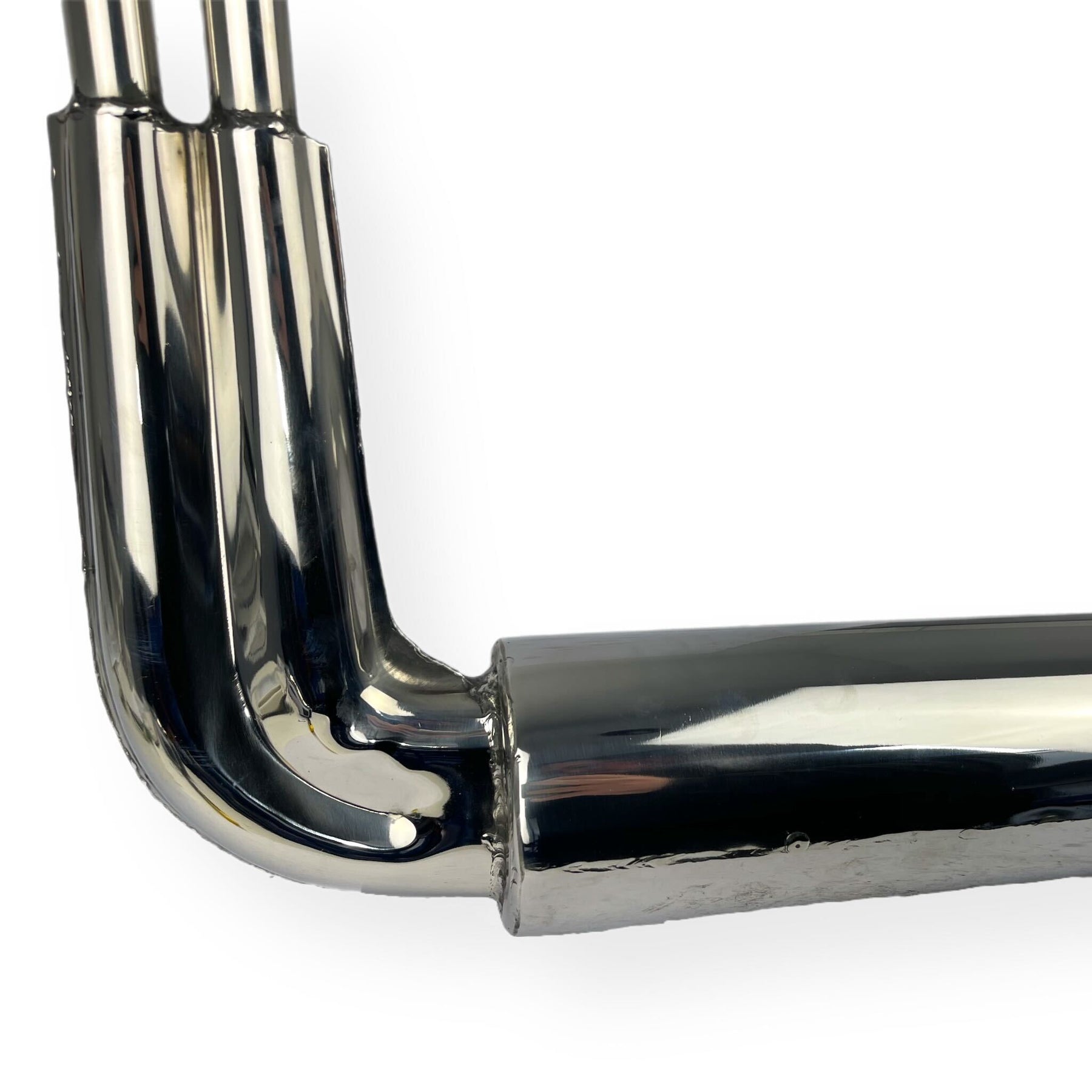 Vespa GS160 ABARTH Replica Retro Twin Exhaust - Stainless Steel