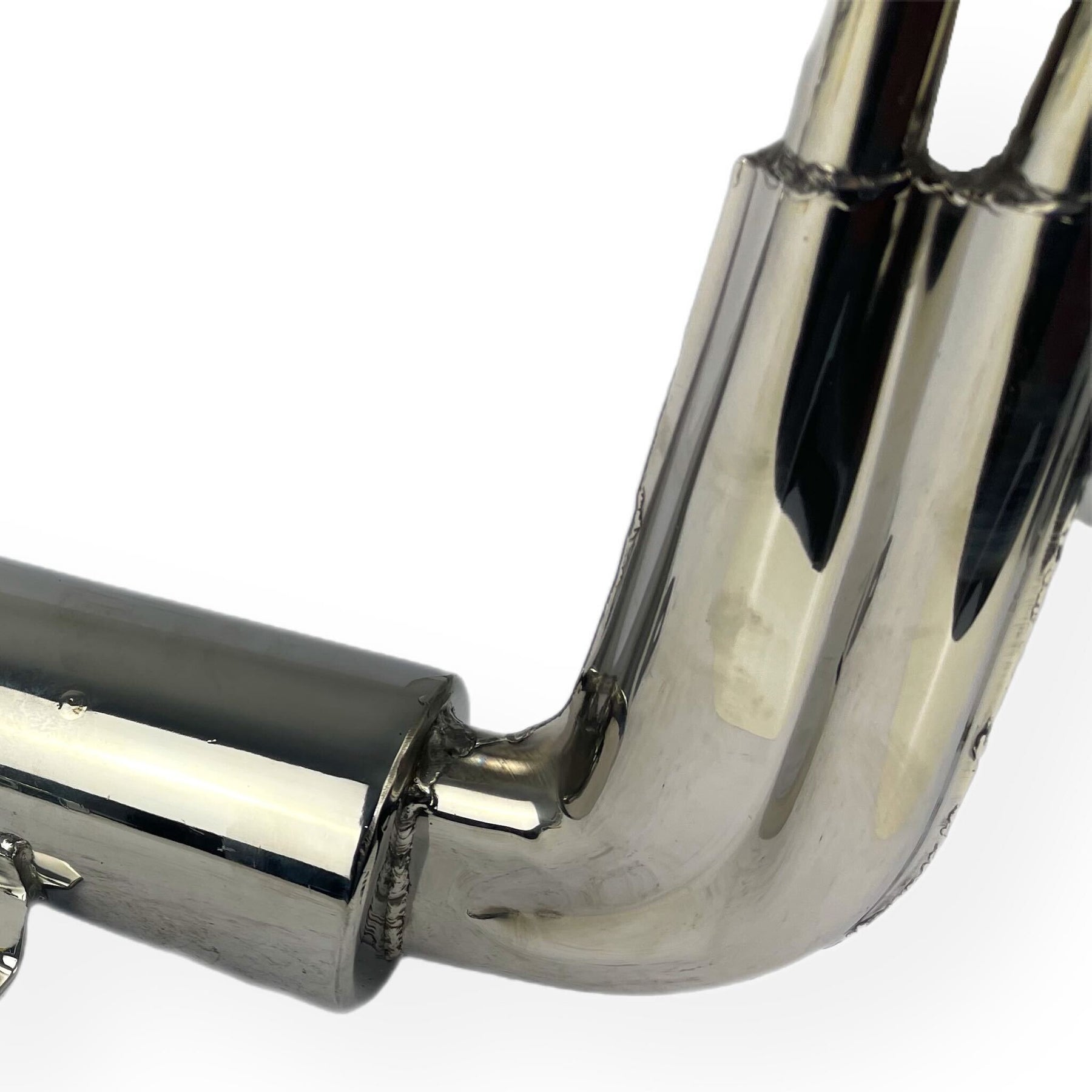 Vespa GS160 ABARTH Replica Retro Twin Exhaust - Stainless Steel