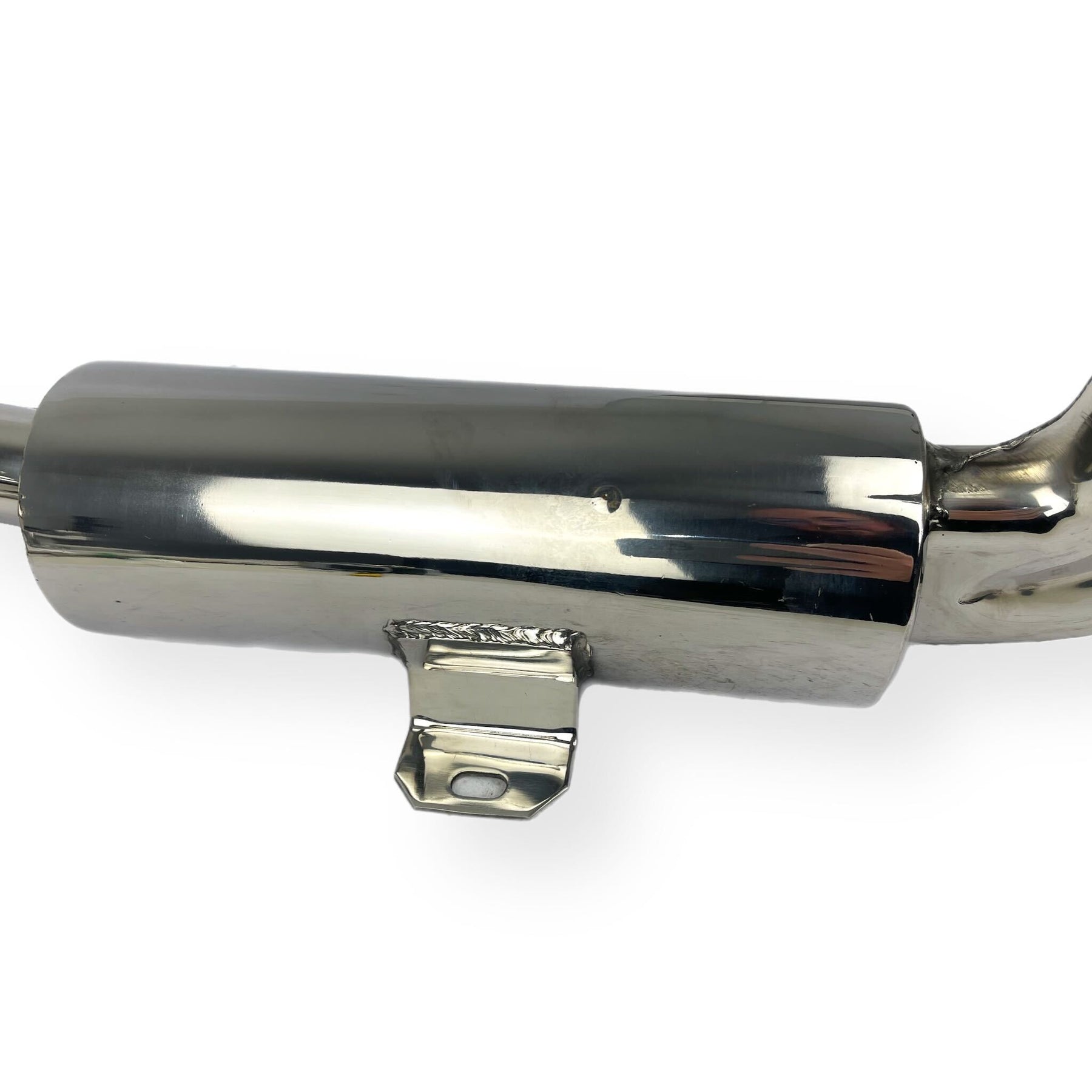 Vespa GS160 ABARTH Replica Retro Twin Exhaust - Stainless Steel