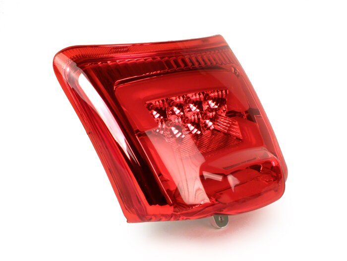 Vespa GTS GTV 125 250 300 Moto Nostra LED Rear Tail Light - Red Lens