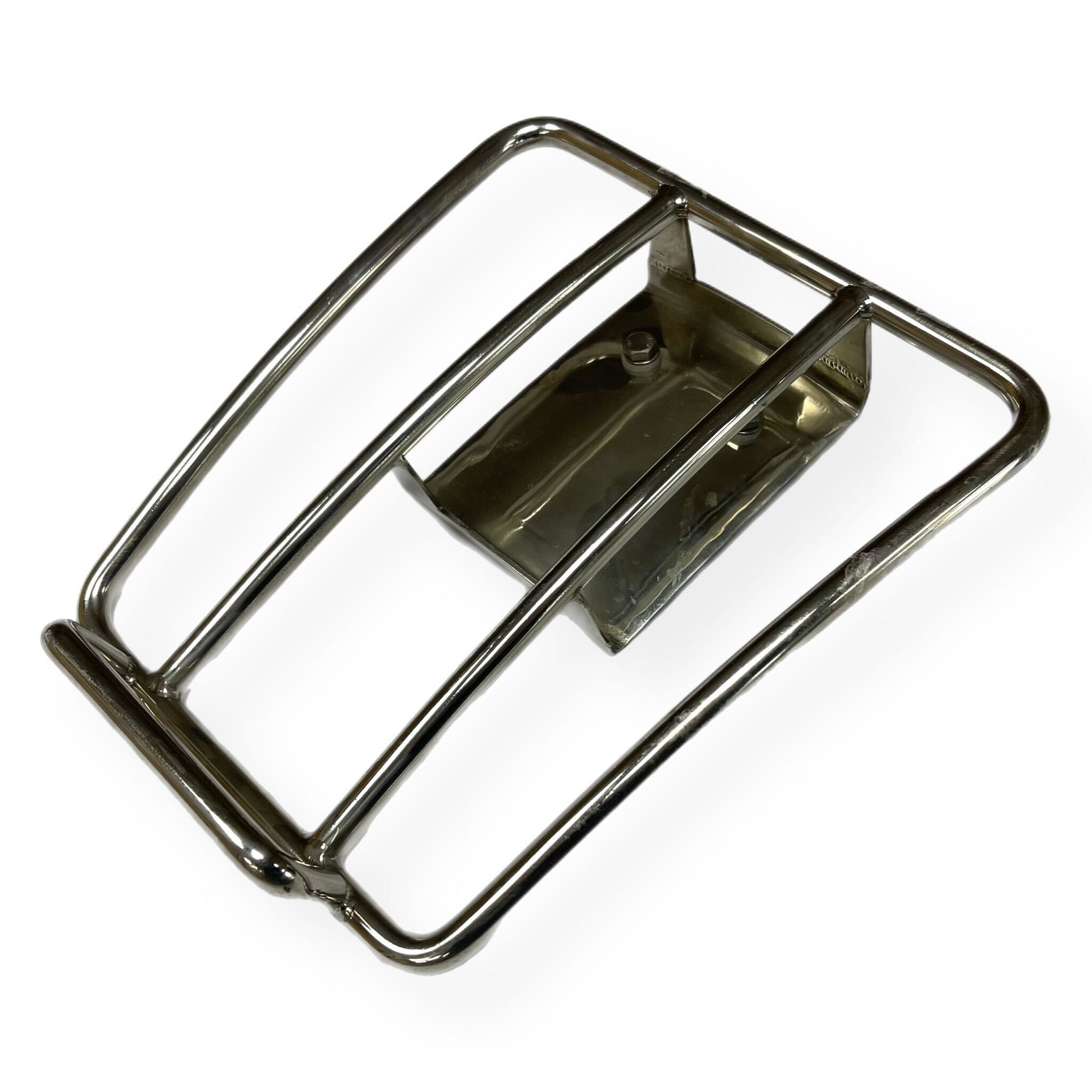 Vespa GTS Rear Sprint Rack - Polished Stainless Steel