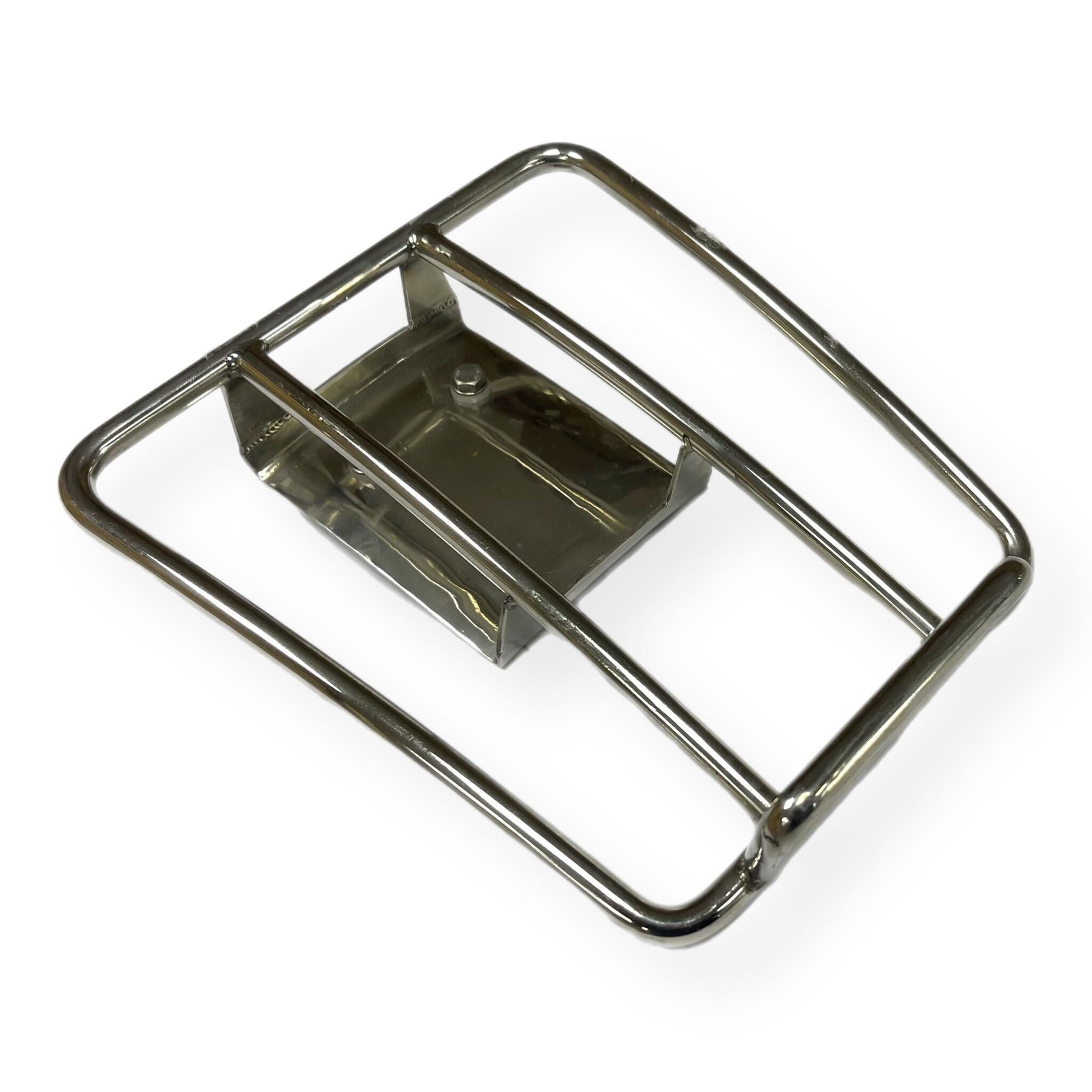 Vespa GTS Rear Sprint Rack - Polished Stainless Steel