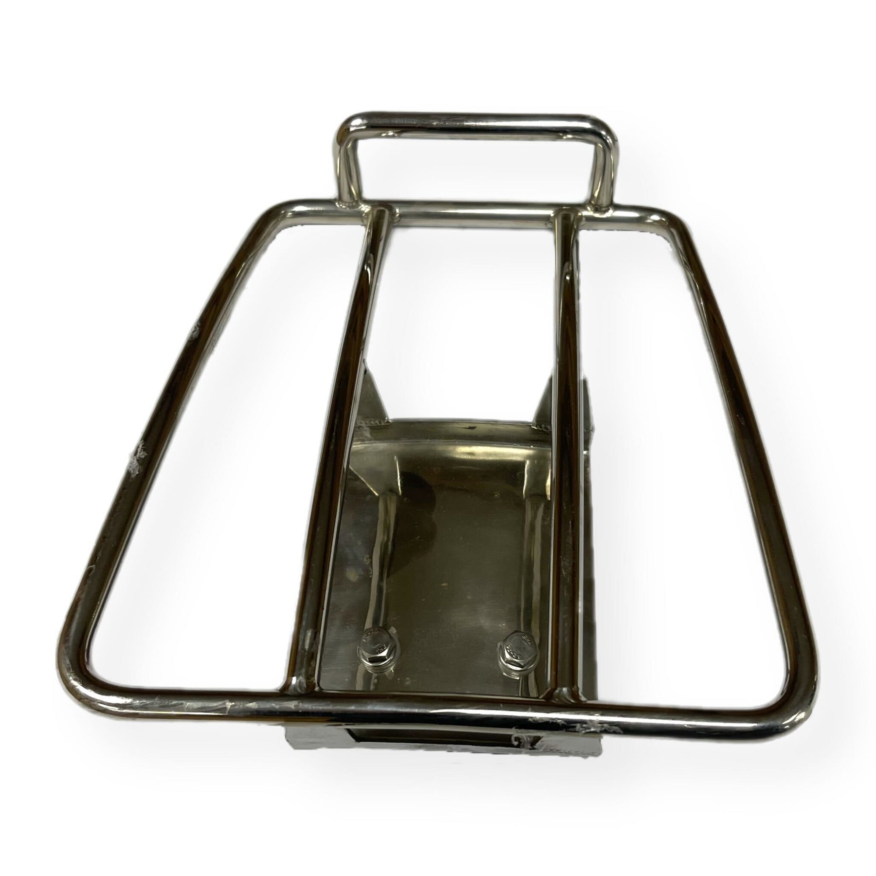 Vespa GTS Rear Sprint Rack - Polished Stainless Steel