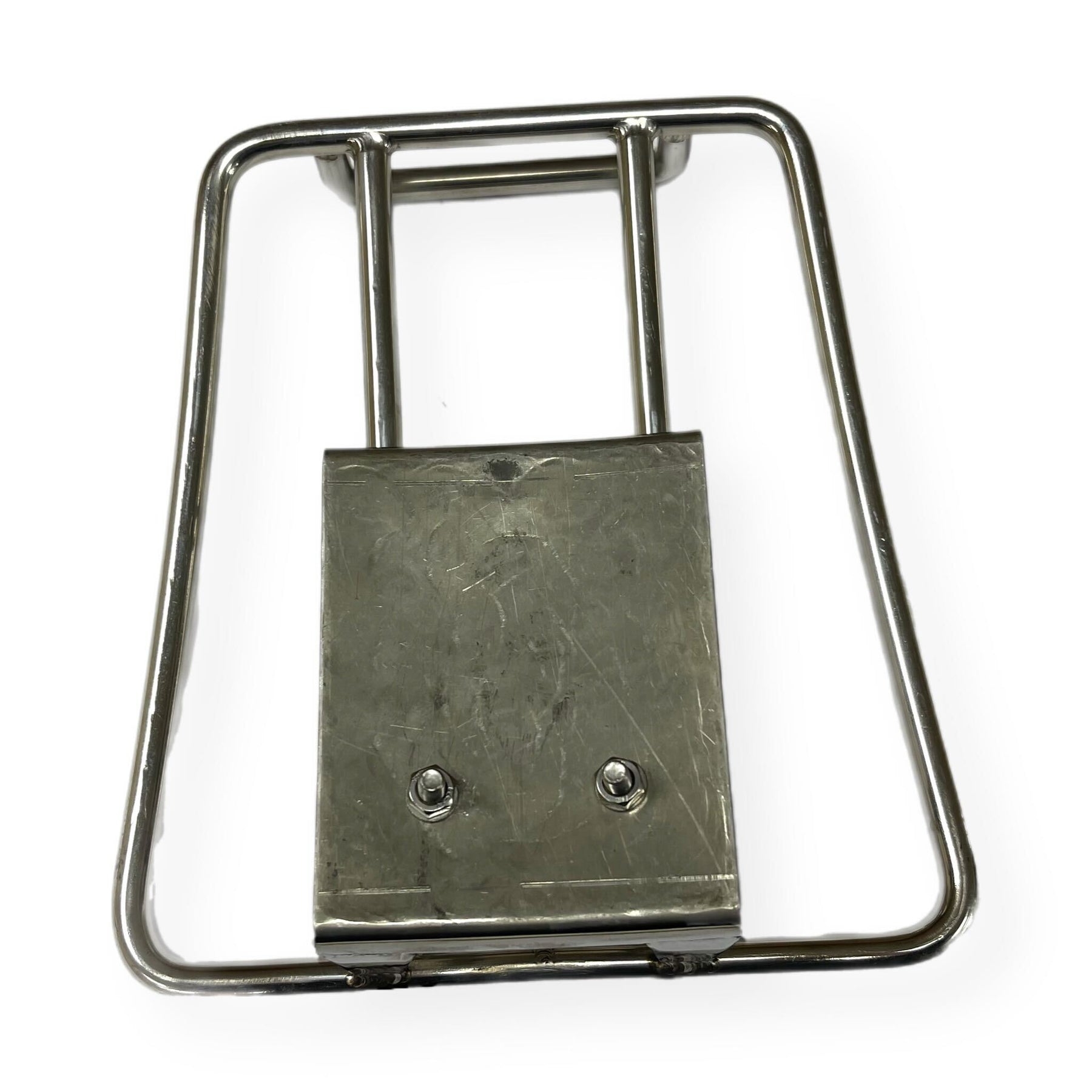 Vespa GTS Rear Sprint Rack - Polished Stainless Steel