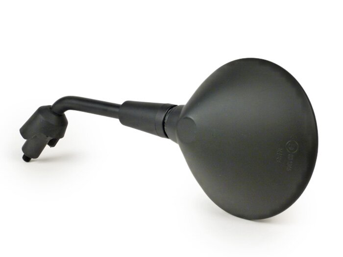 Vespa GTS 125-300 HPE (2019-) Sprint Primavera 50-150 Moto Nostra Shorty Left Hand Mirror - Matt Black