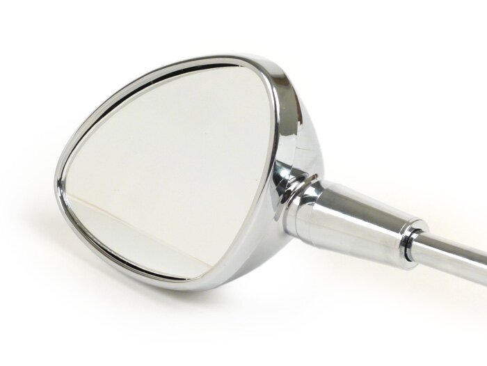 Vespa GTS 125-300 HPE (2019-) Sprint Primavera 50-150 Moto Nostra Shorty Mirror Left Hand - Chrome