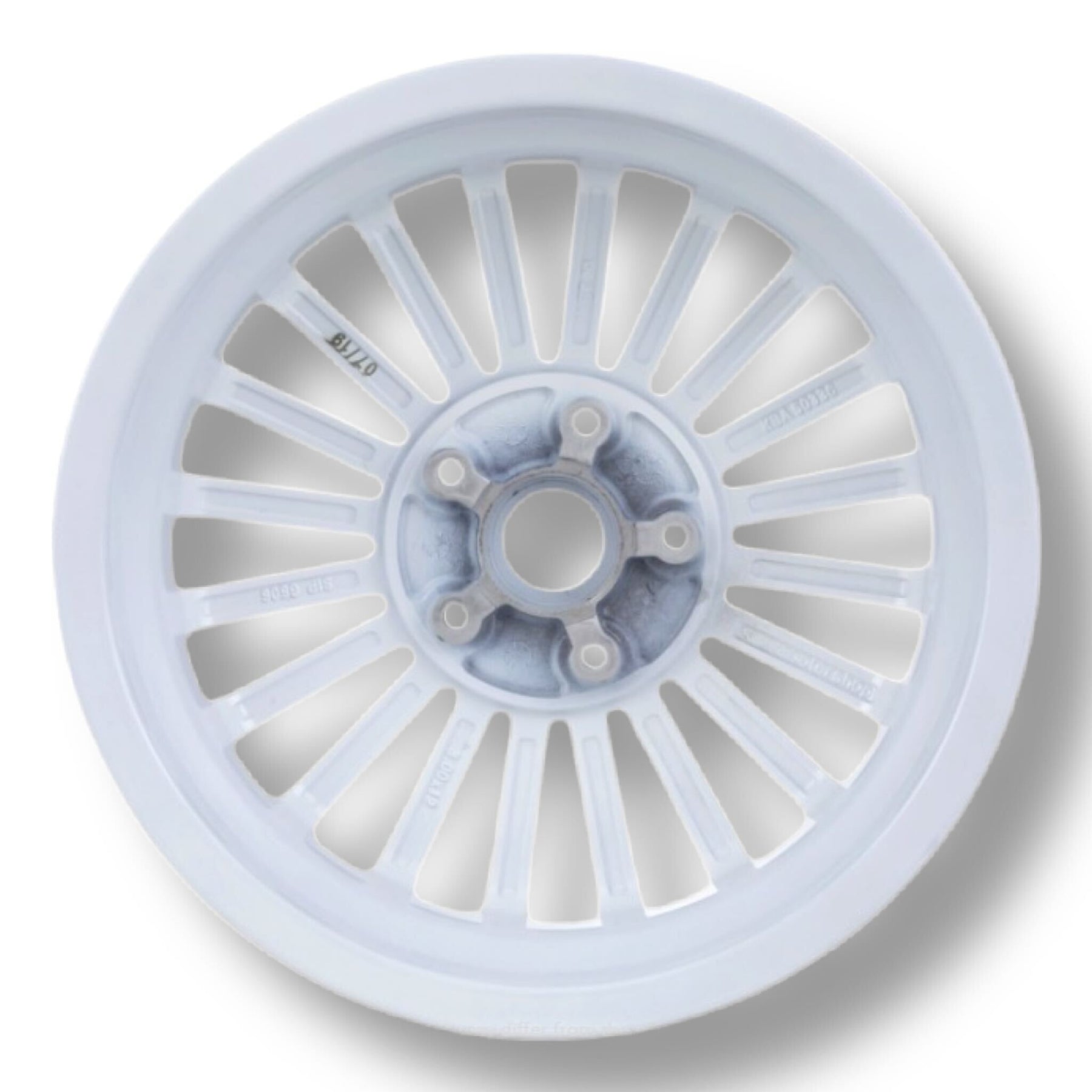Vespa GTS Super GT GTV L 125-300cc SIP Wheel Rim 3.00 x 12” - White