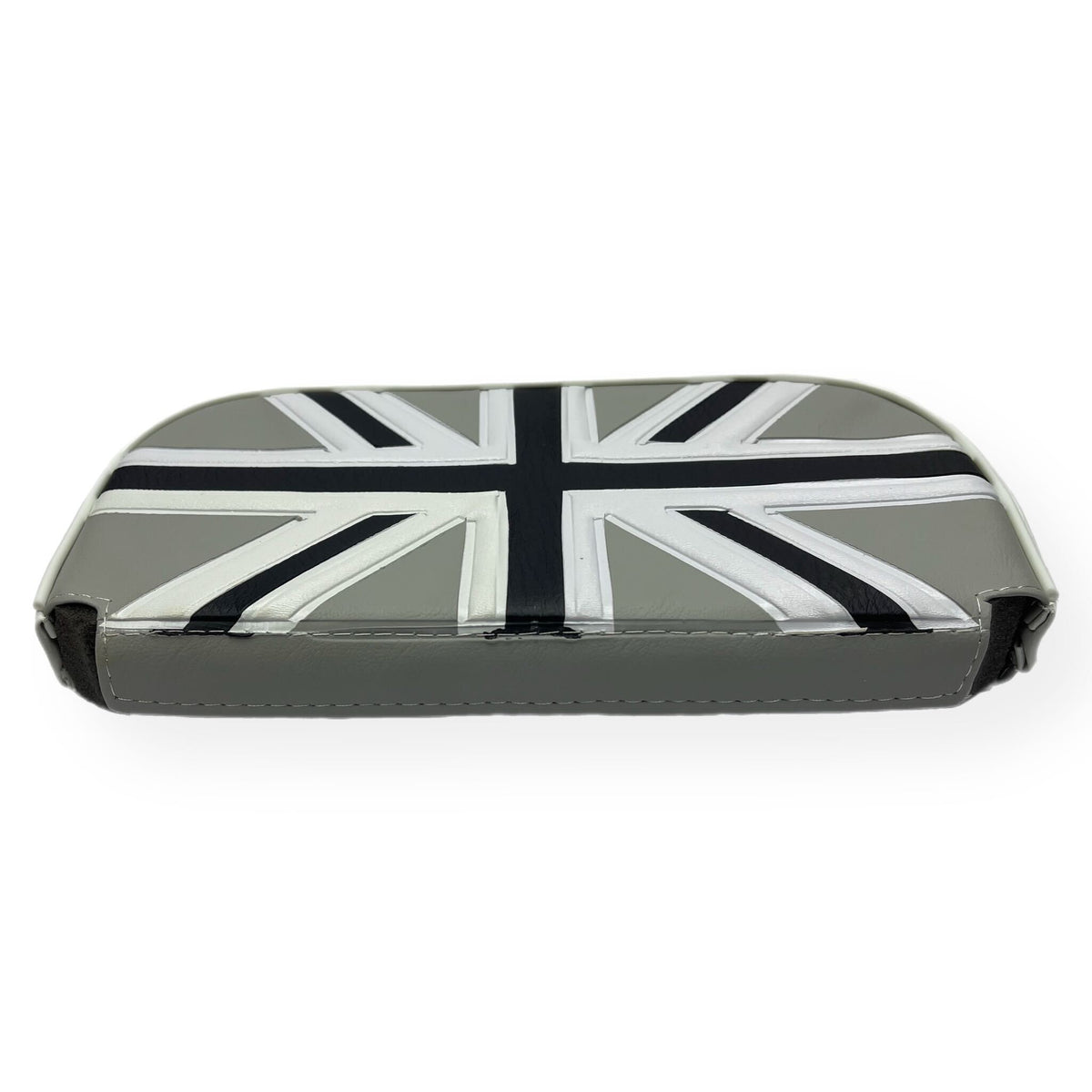 Vespa Lambretta Backrest Replacement Pad For Cuppini Carriers Black & White Union Jack
