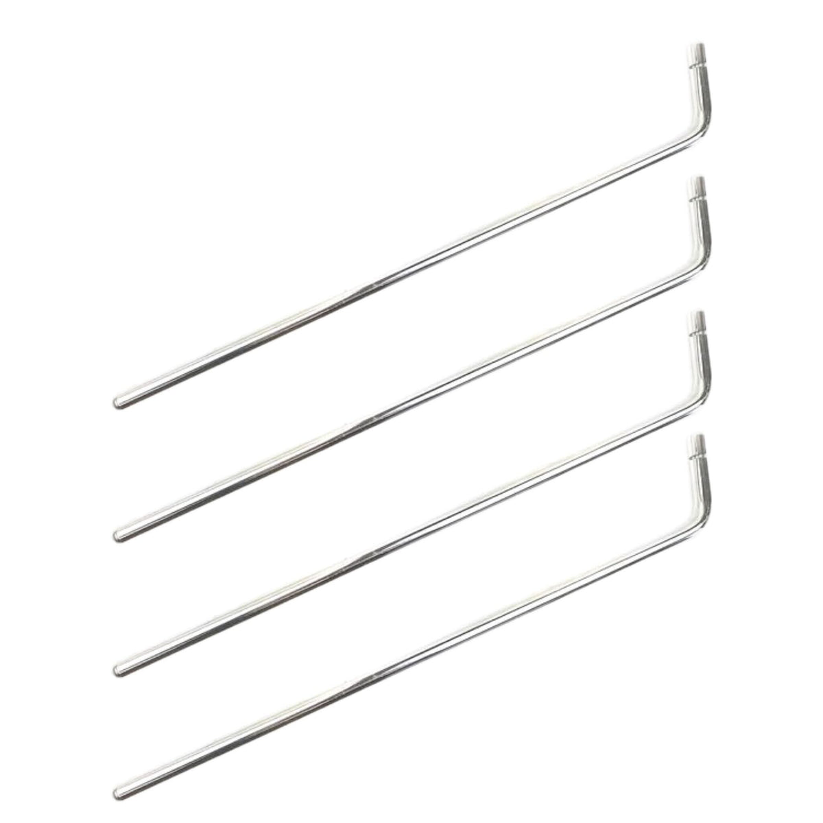 Vespa Lambretta Scooter 14" Mirror Stem Stainless Steel - Set of 4