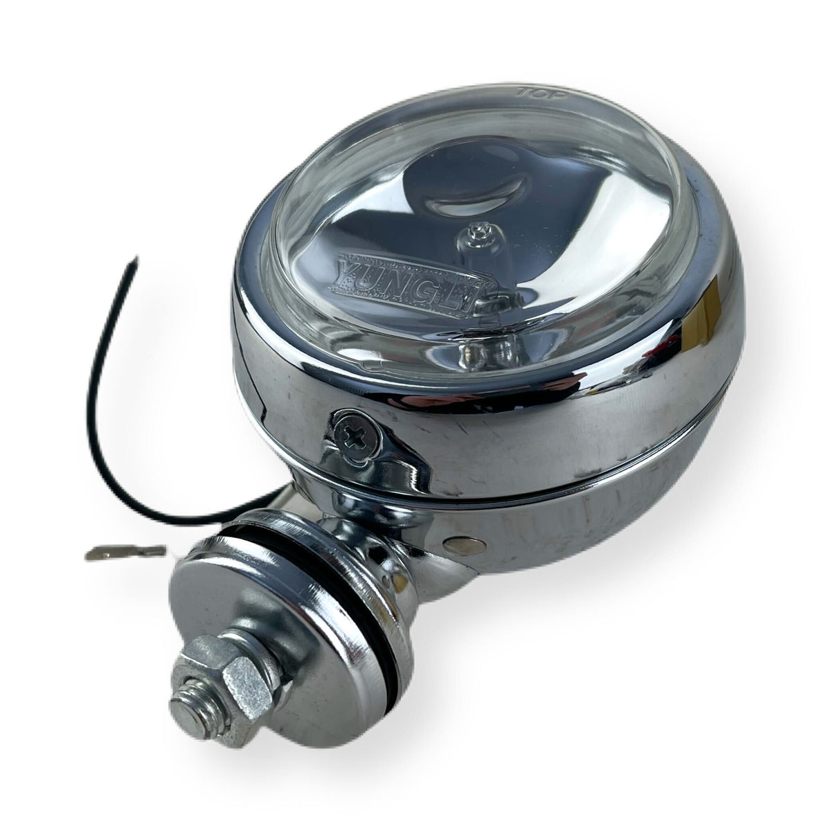 Vespa Lambretta Scooter Chrome Spotlight Spot Light - Clear Lens 77mm