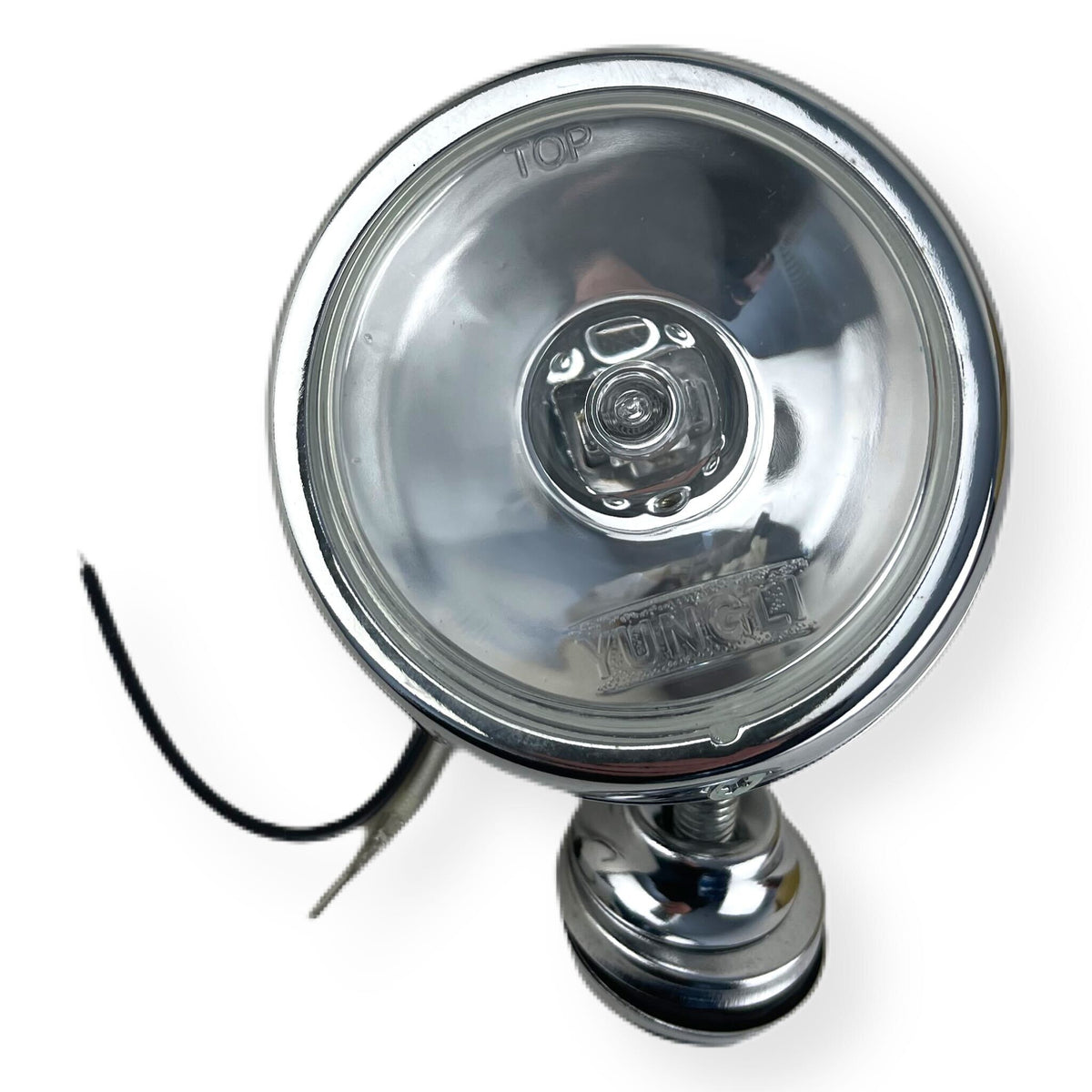 Vespa Lambretta Scooter Chrome Spotlight Spot Light - Clear Lens 77mm