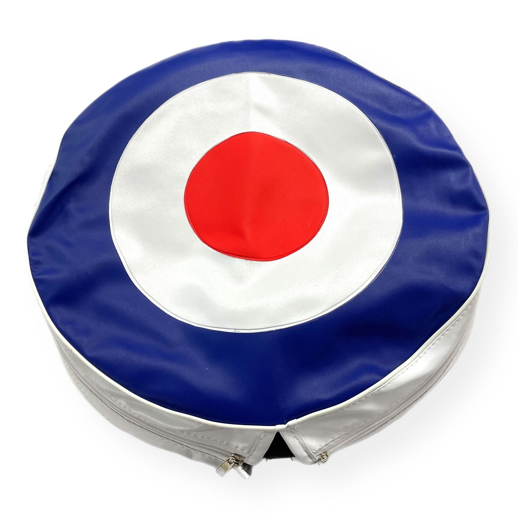 Vespa Lambretta Scooter Royal Alloy Scomadi Spare Wheel Cover 10" - MOD Target