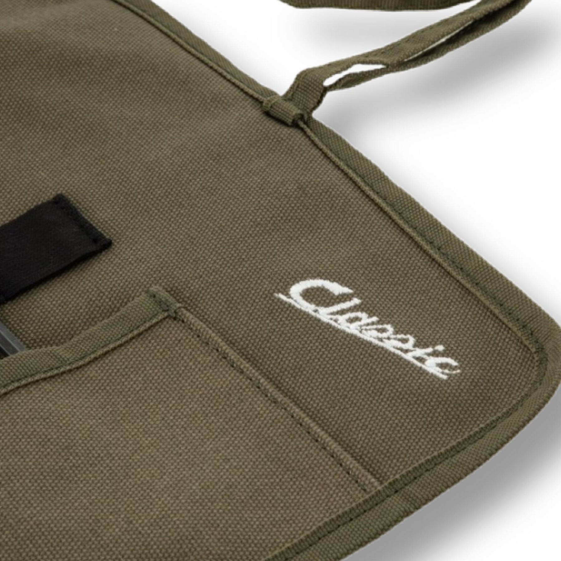 Vespa Lambretta Scooter Tool Bag Roll Pouch - Olive