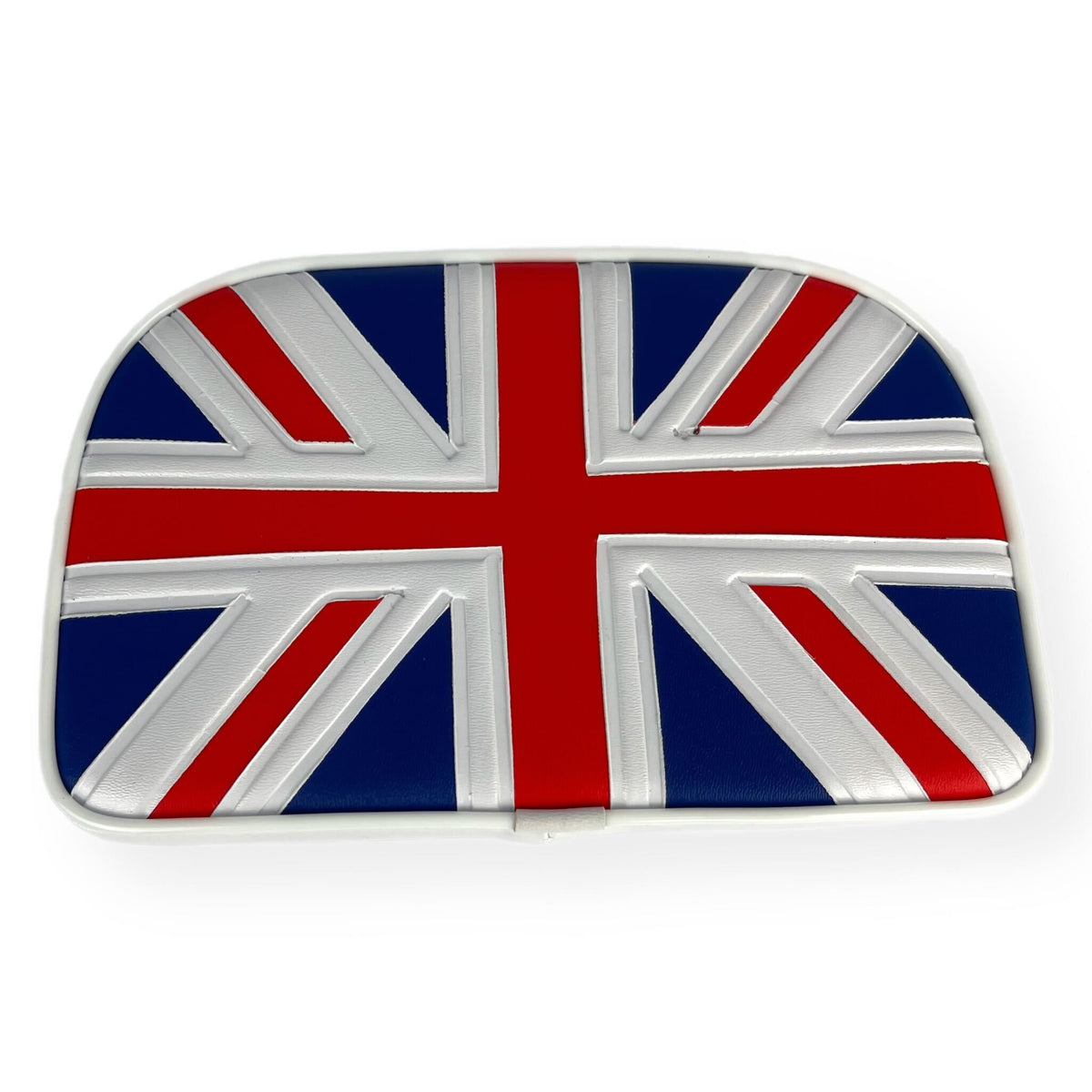 Vespa Lambretta Scooter Union Jack Backrest Pad for 4 in 1 Stainless Sterling Rear Carrier