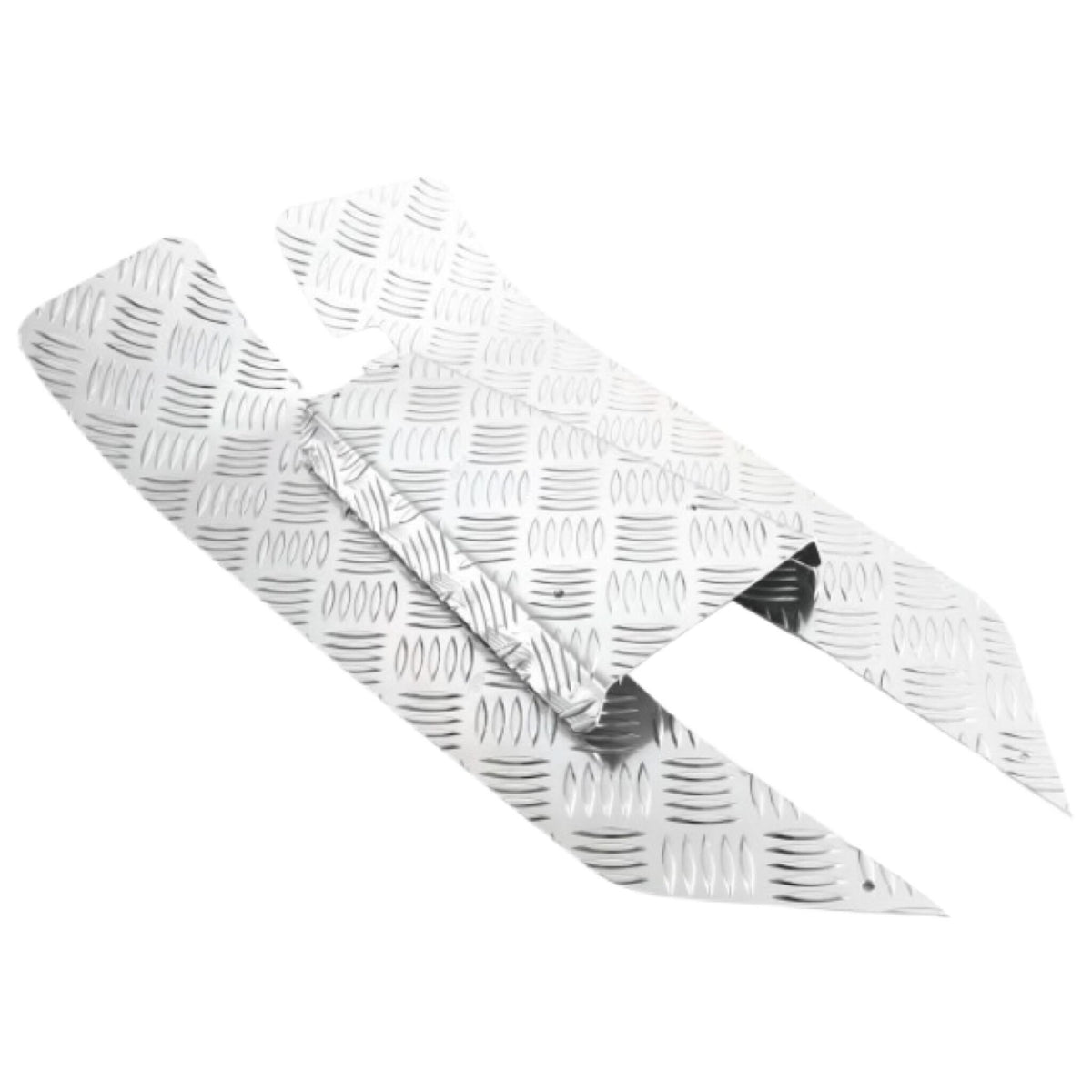 Vespa PK 50-125 S/XL/FL/HP/N/Rush Alloy Chequered Floor Board Runner Set