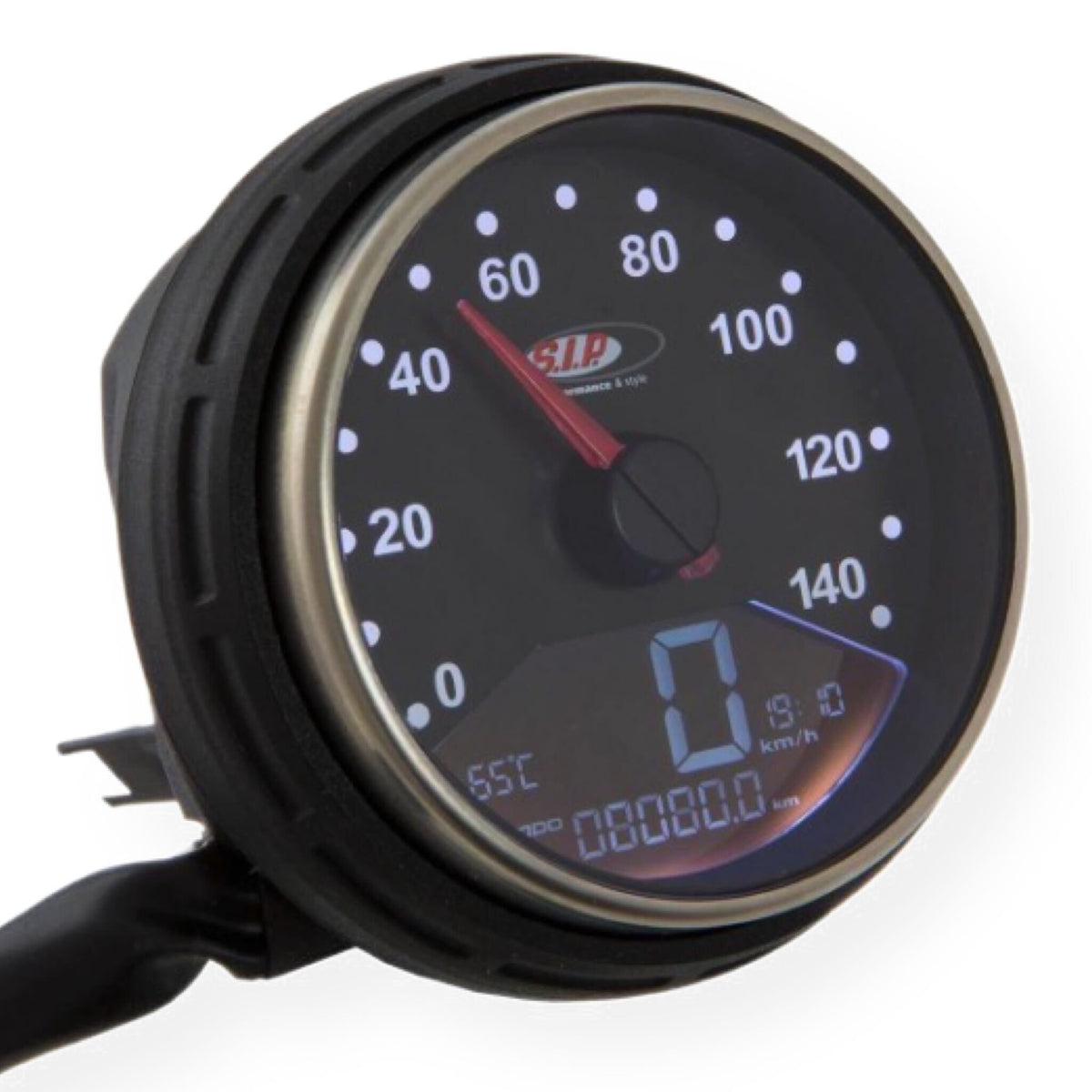 Vespa PK 50 80 125 S SIP Koso Speedometer - Black Face