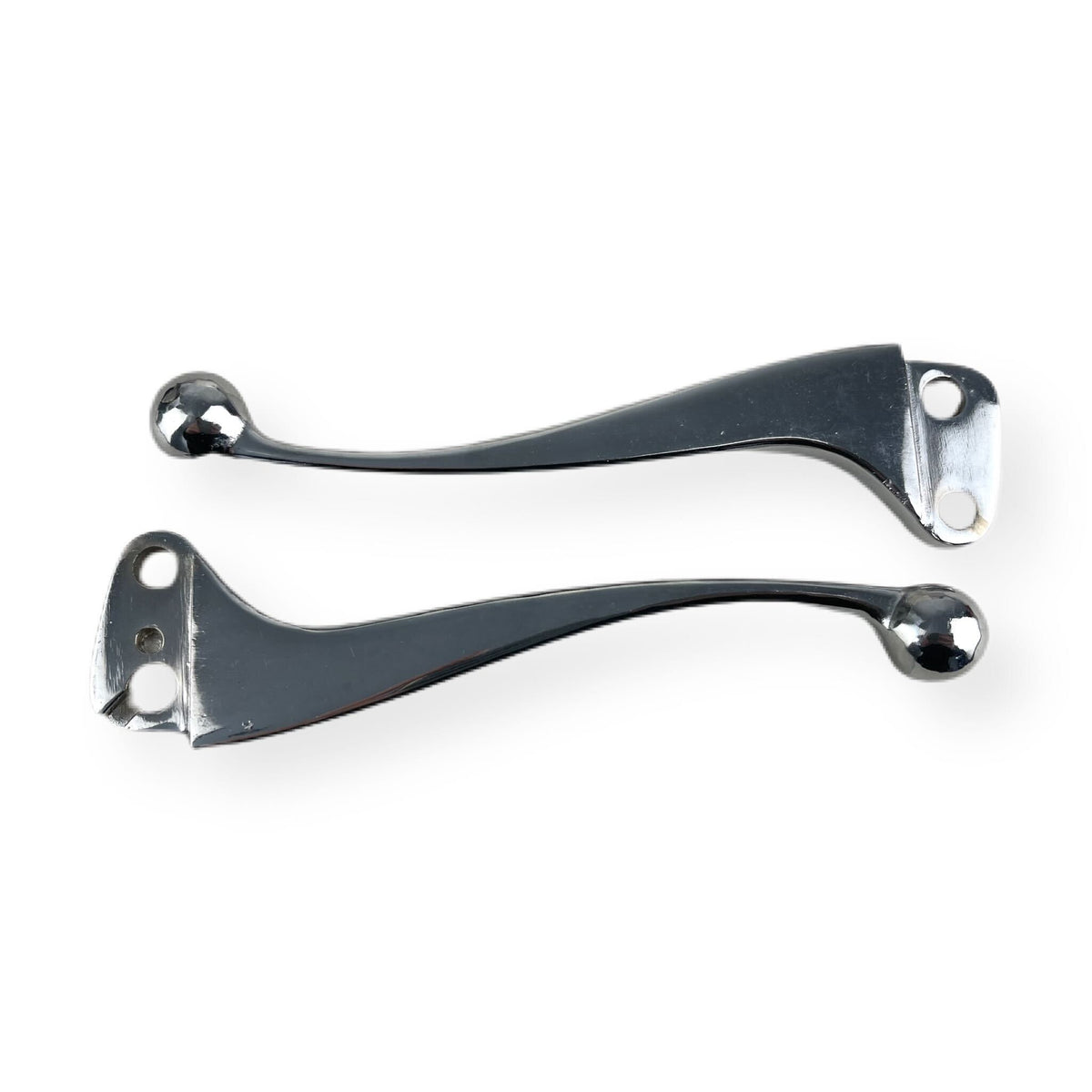 Vespa PX PE EFL Chrome Handle Bar Levers - Large Ball End