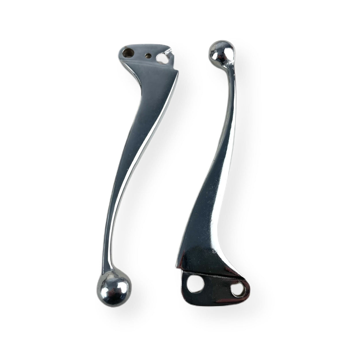 Vespa PX PE EFL Chrome Handle Bar Levers - Large Ball End