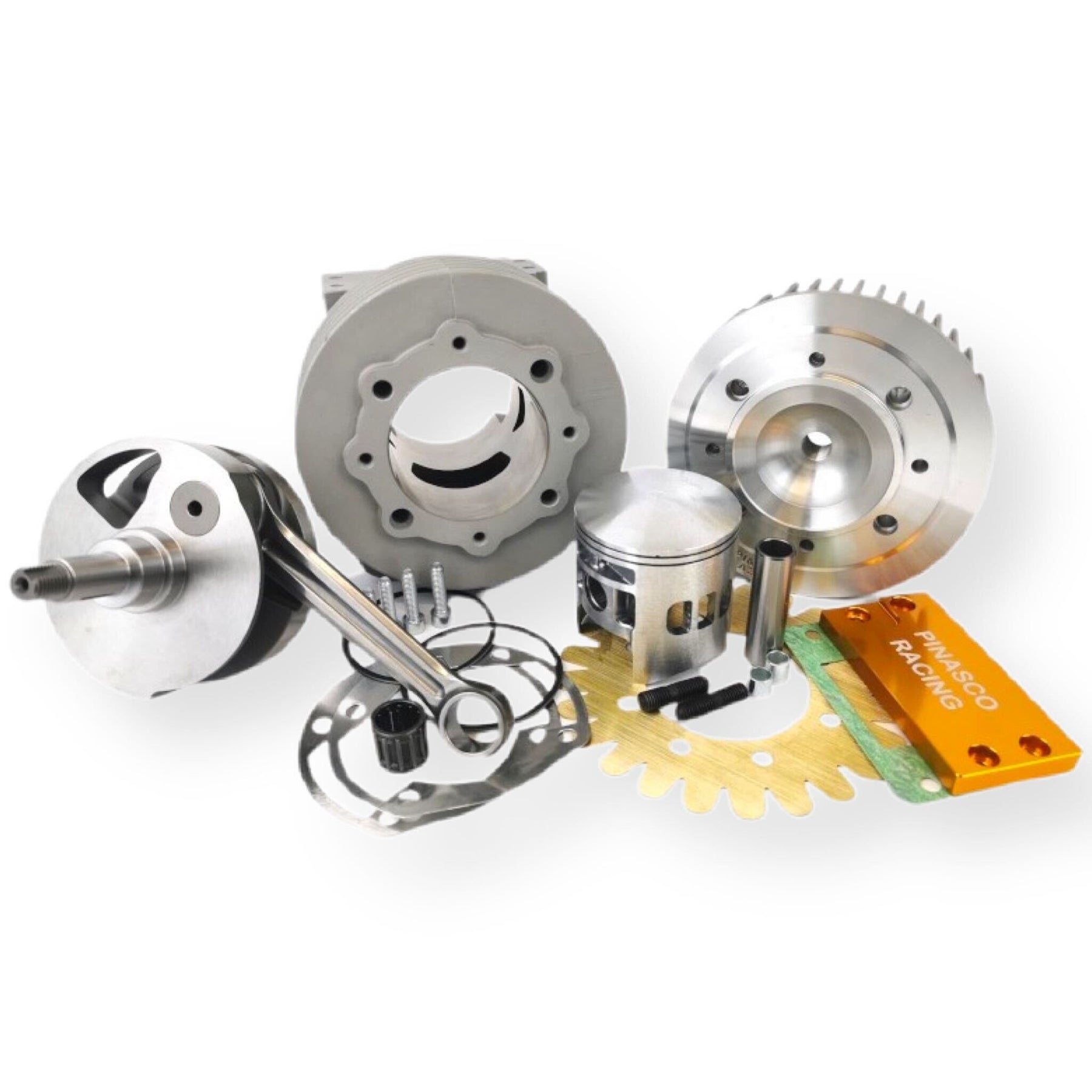 Vespa PX PE GTR 150 Super/Sprint (2) PINASCO 206cc Tuning Kit - Cylinder, Crank, Exhaust