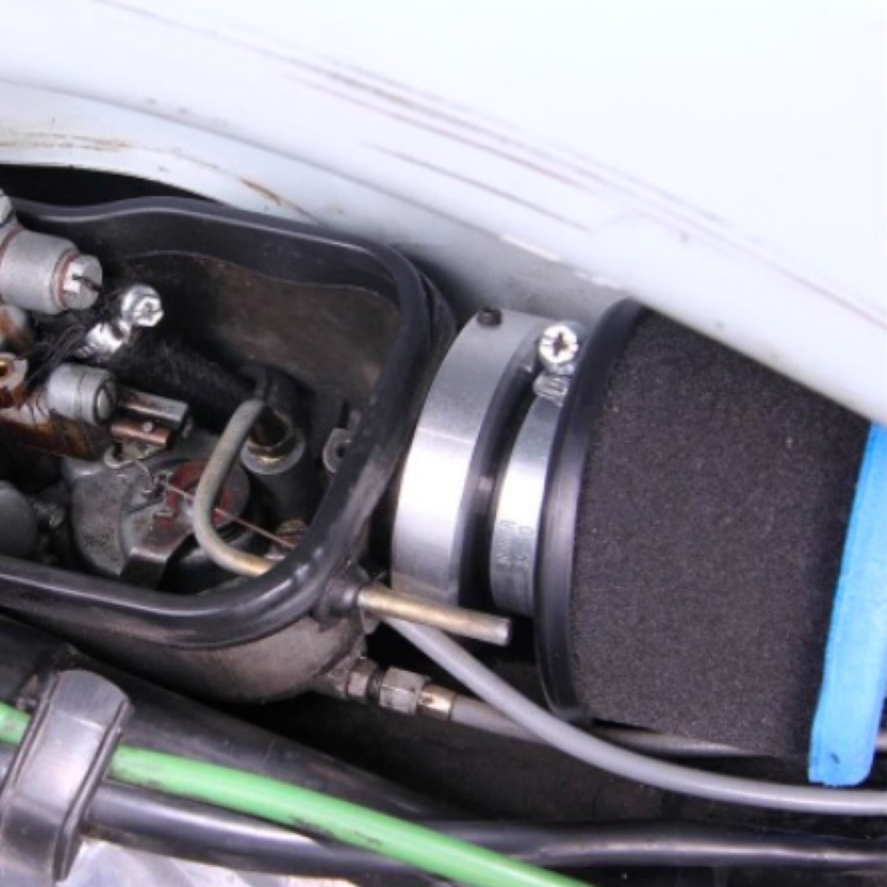 Vespa P200E PX200 Rally 200 T5 Large Frame Si24/24 26/26 Carburettor POLINI Venturi Performance Air Intake Filter Kit