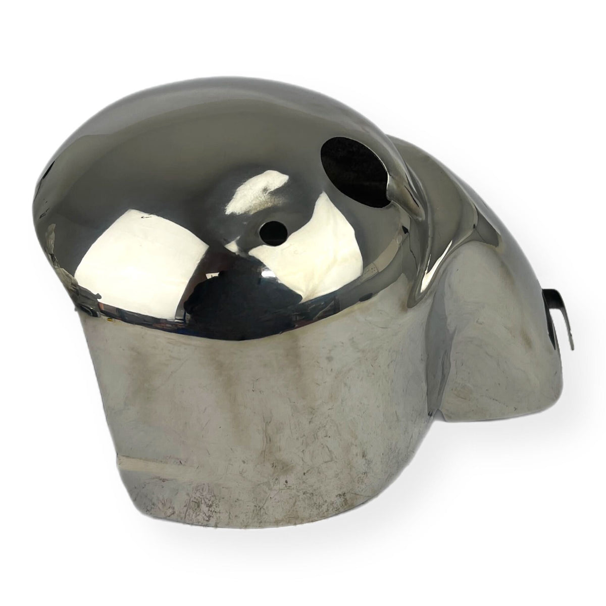 Vespa PX 125 150 177 Super Sprint LML Cylinder Head Cowling - Polished Stainless Steel