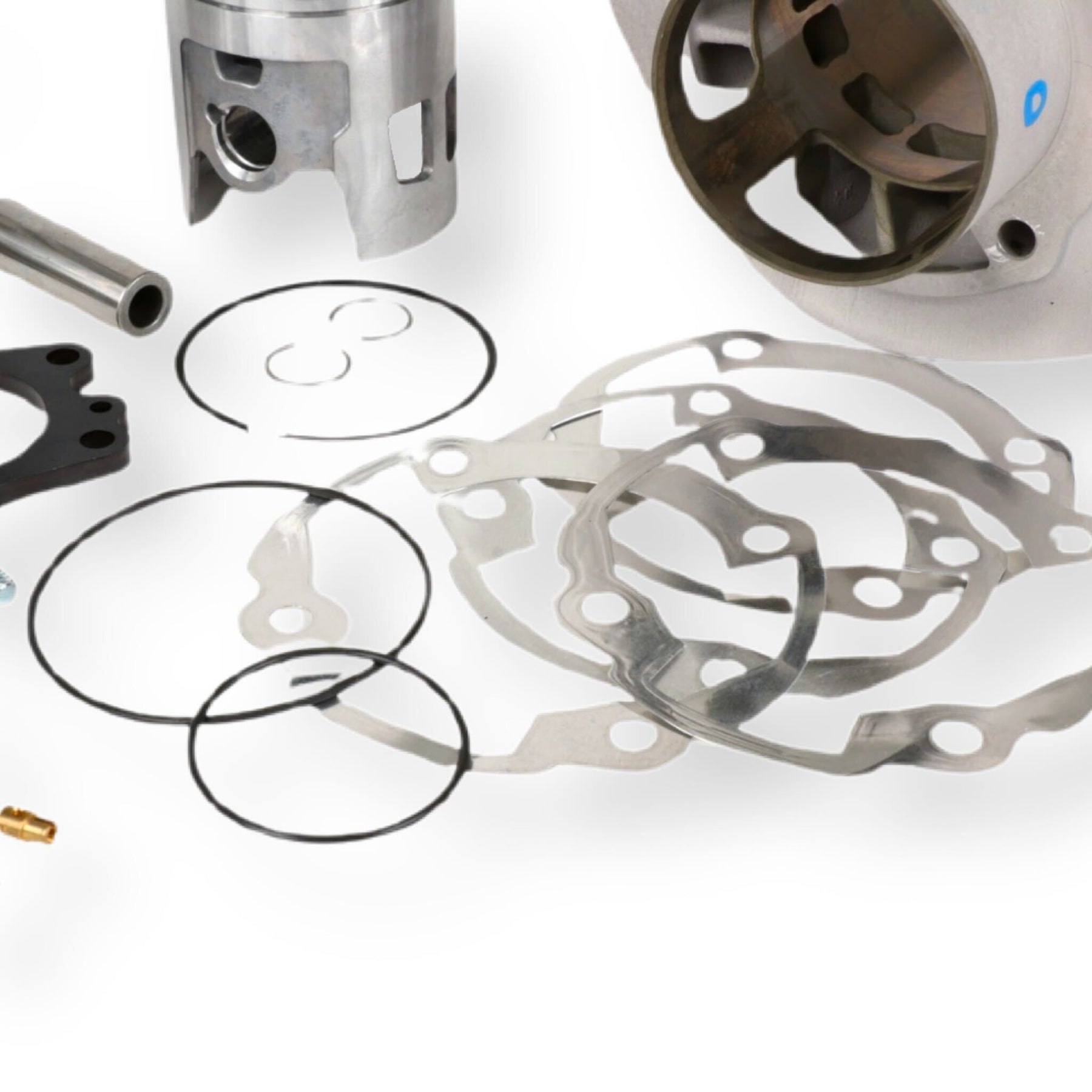 Vespa PX125 PE Sprint Veloce Malossi MHR 187cc 3 Port 60mm Stroke Double Exhaust Port Racing Cylinder Kit