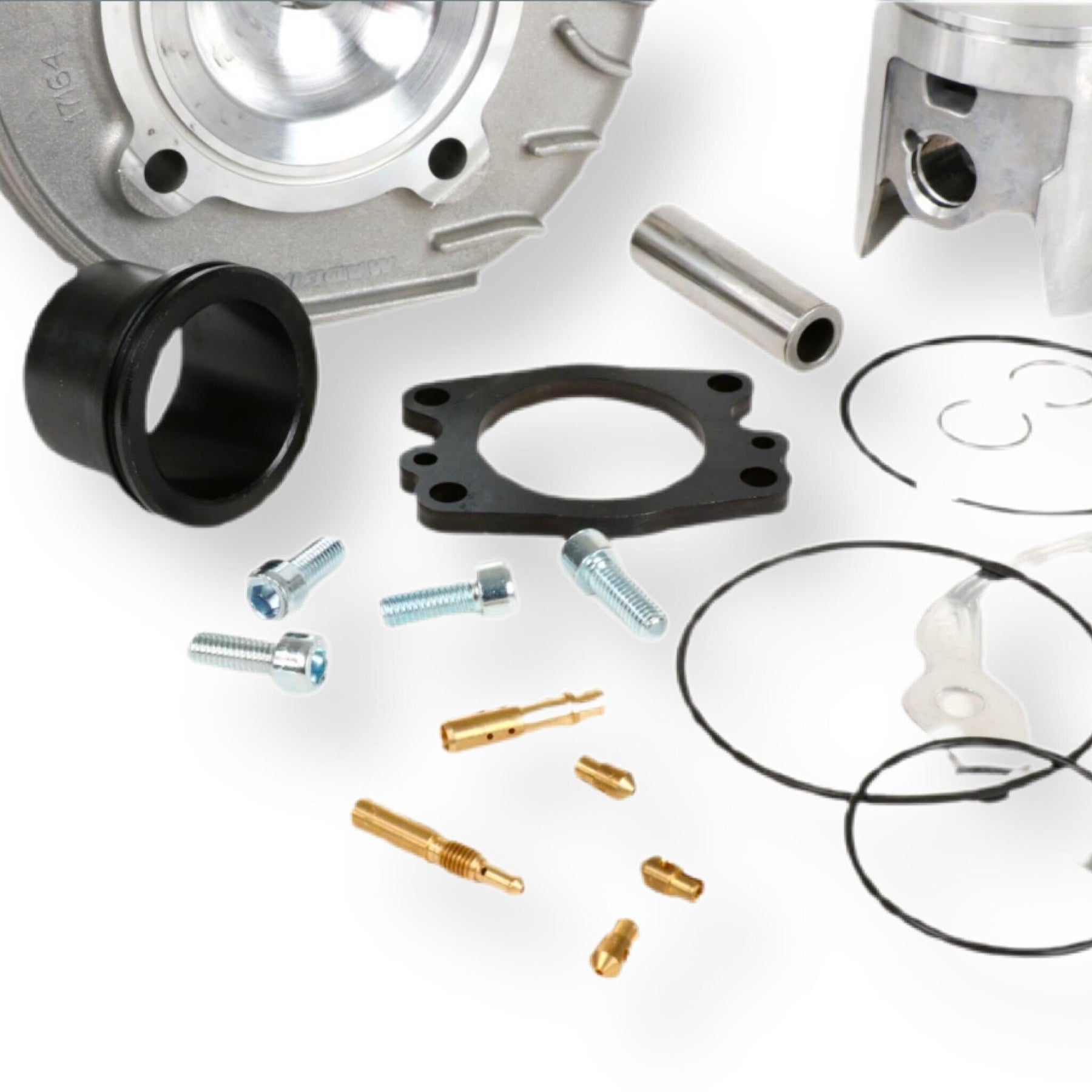 Vespa PX125 PE Sprint Veloce Malossi MHR 187cc 3 Port 60mm Stroke Double Exhaust Port Racing Cylinder Kit