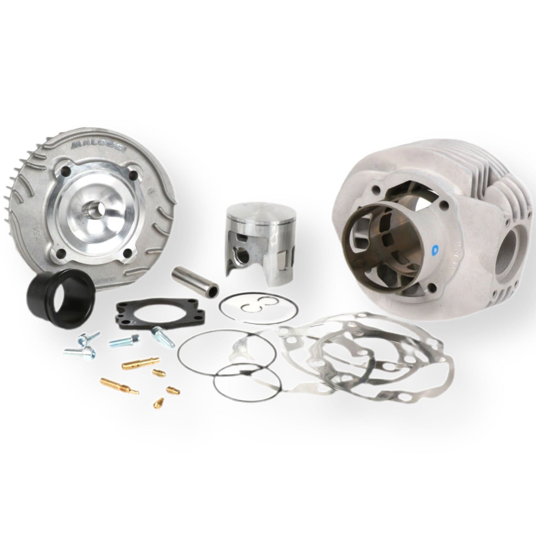 Vespa PX125 PE Sprint Veloce Malossi MHR 187cc 3 Port 60mm Stroke Double Exhaust Port Racing Cylinder Kit