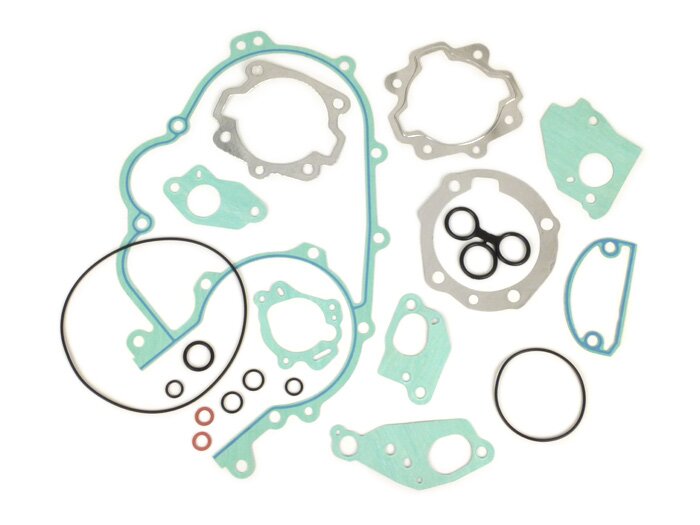 Vespa PX 80 125 150 200 PE Rally 200 Cosa Sprint Veloce Largeframe BGM PRO Silicone Engine Gasket Set with/without AutoLube