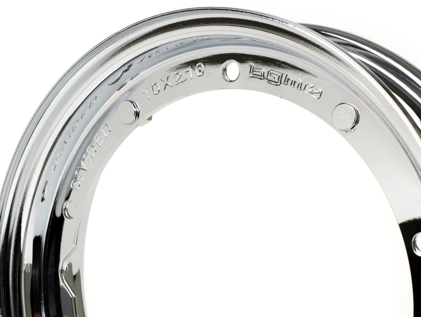 Vespa PX Rally Super Sprint LML V50 PK 10" BGM Wheel Rim - Chrome