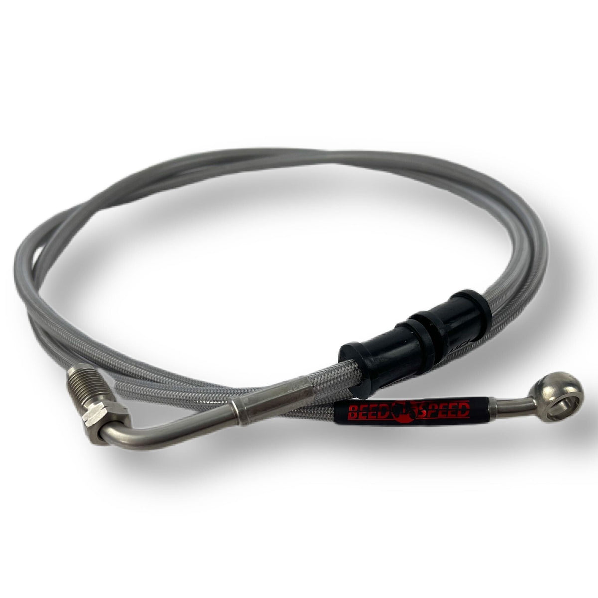 Vespa PX Disc LML HEL Stainless Hydraulic Front Brake Hose - Clear