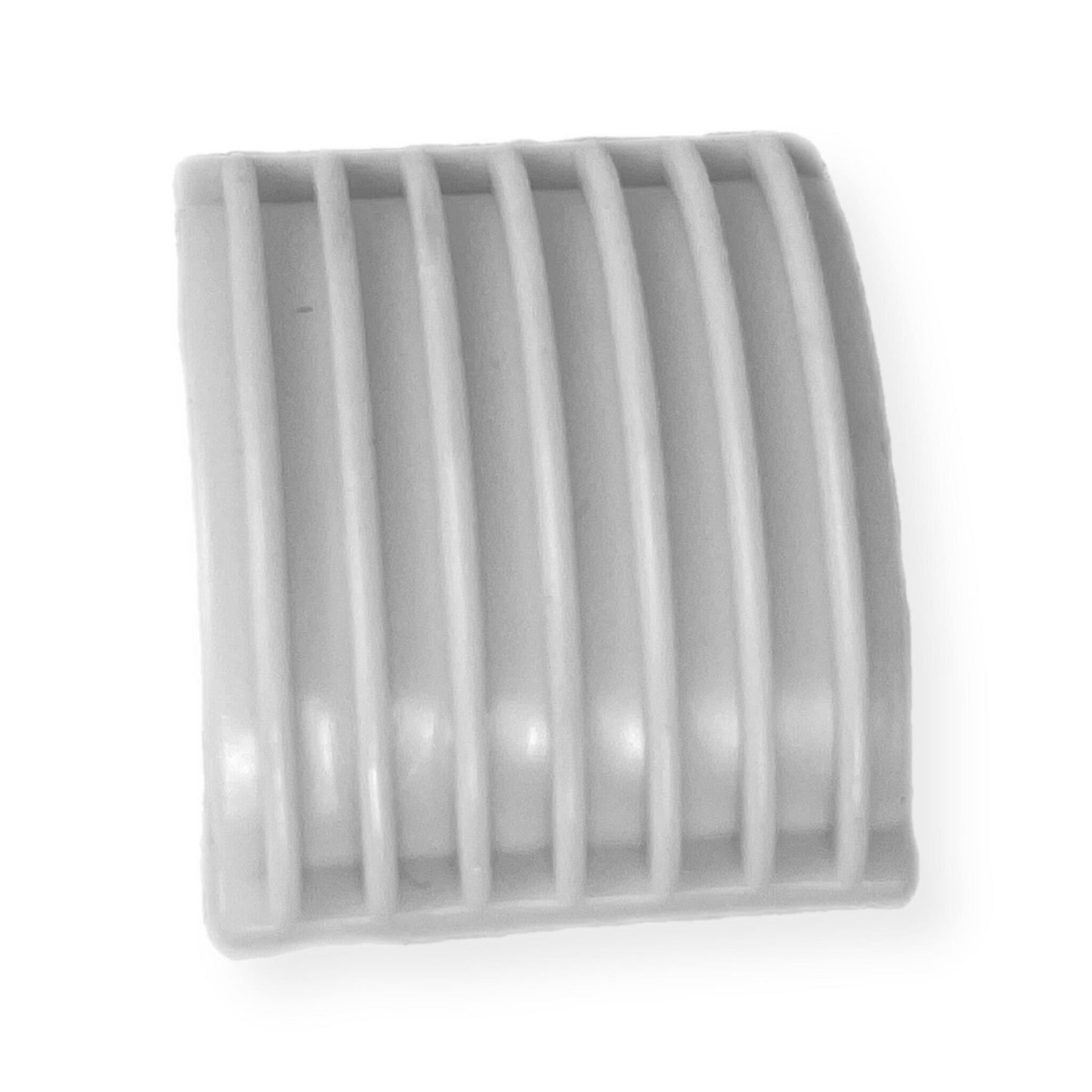 Vespa PX EFL Disc MY Striped Kickstart Lever Rubber - White