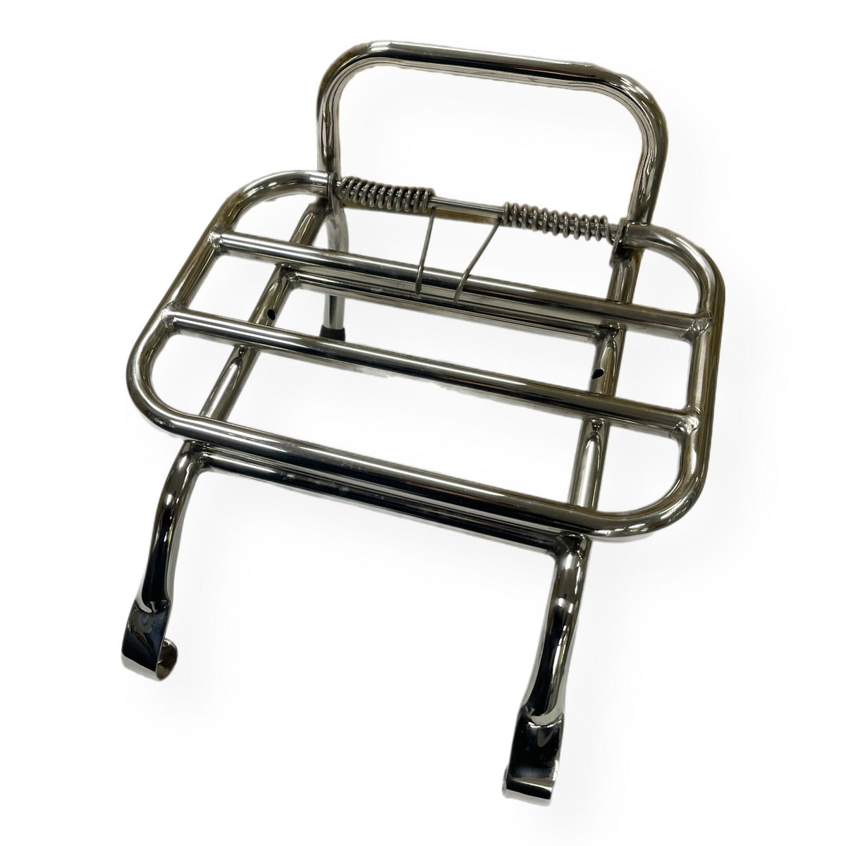 Vespa PX T5 Front Carrier - Stainless Steel