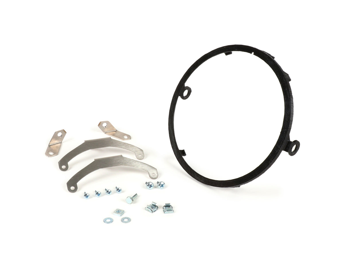 Vespa PX PE T5 Classic LML LED High-power Headlight Mounting Ring Set Ø=143mm (5 3/4")