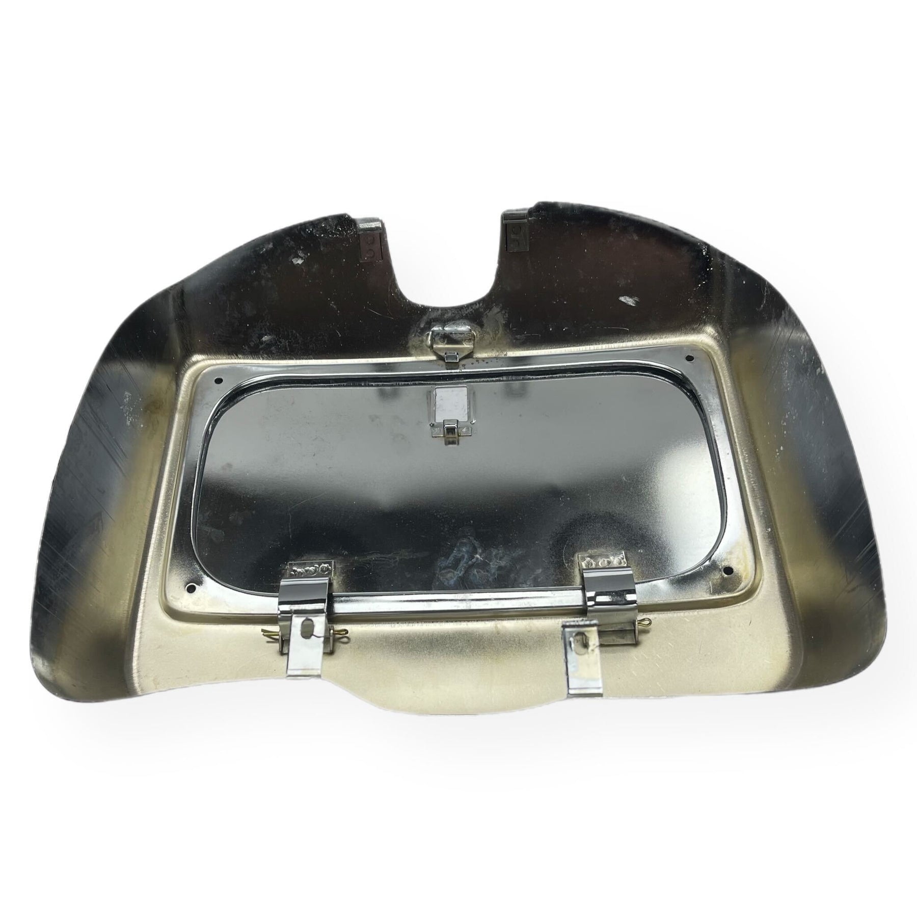 Vespa PX PE EFL DISC T5 Chrome Tool Box And Lid Assembly