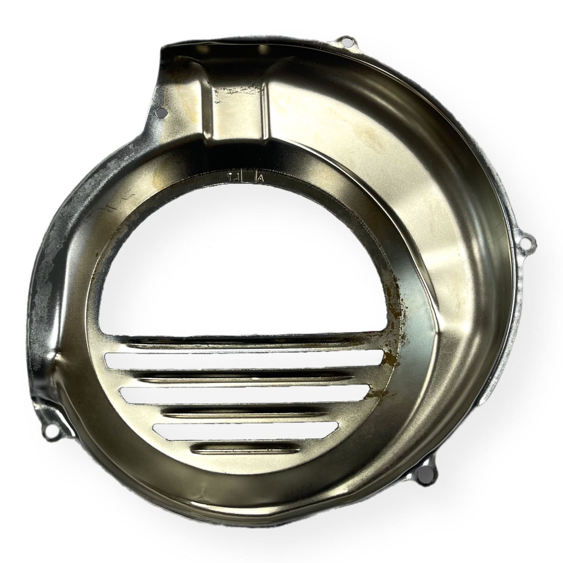 Vespa PX PE EFL LML Flywheel Cowling - Italian Chrome (Non-Electric Start)