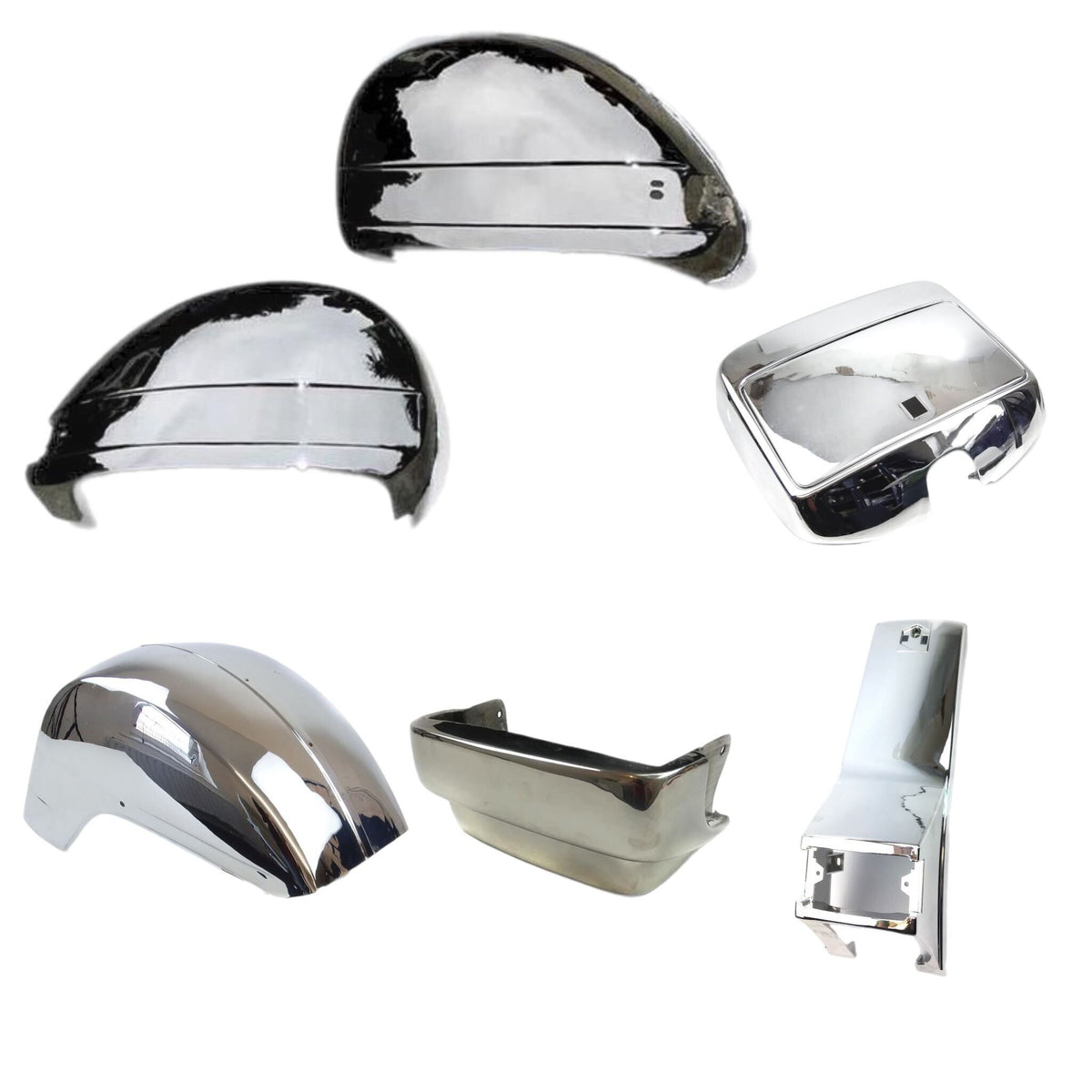 Vespa PX PE Style Body Kit Bundle - Chrome