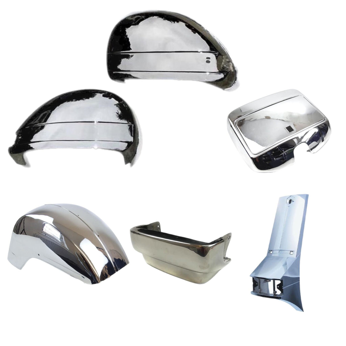Vespa PX PE Style Body Kit Bundle - Chrome
