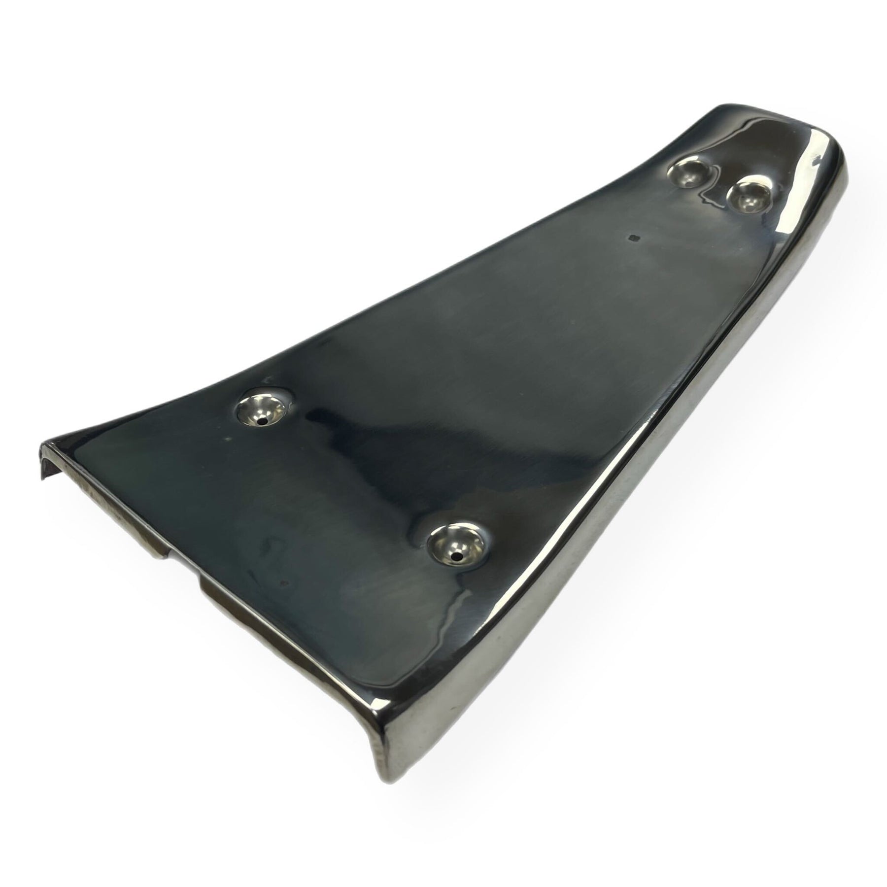 Vespa PX PE T5 Bridge Piece Centre Mat - Polished Stainless Steel