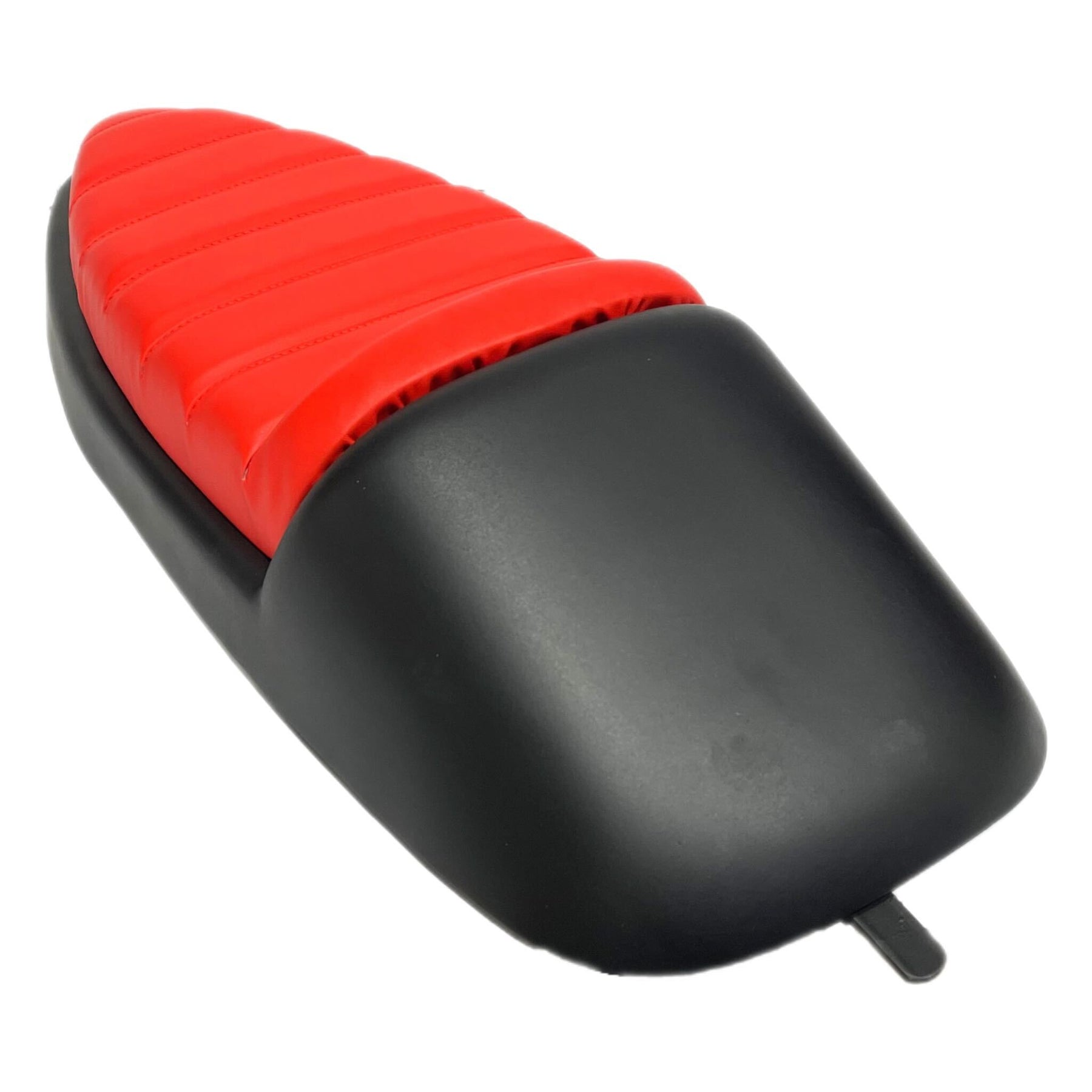 Vespa PX PE T5 Classic Single Race Seat - Black Metal Base - Made To Order Custom Colours