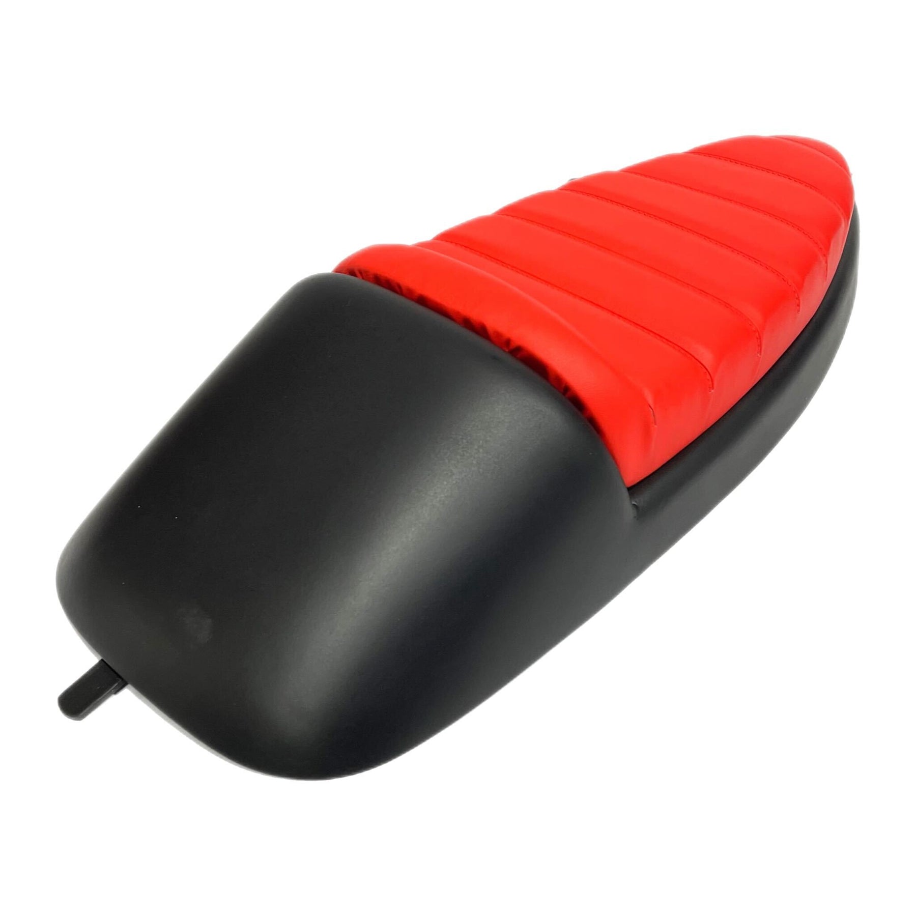 Vespa PX PE T5 Classic Single Race Seat - Black Metal Base - Made To Order Custom Colours