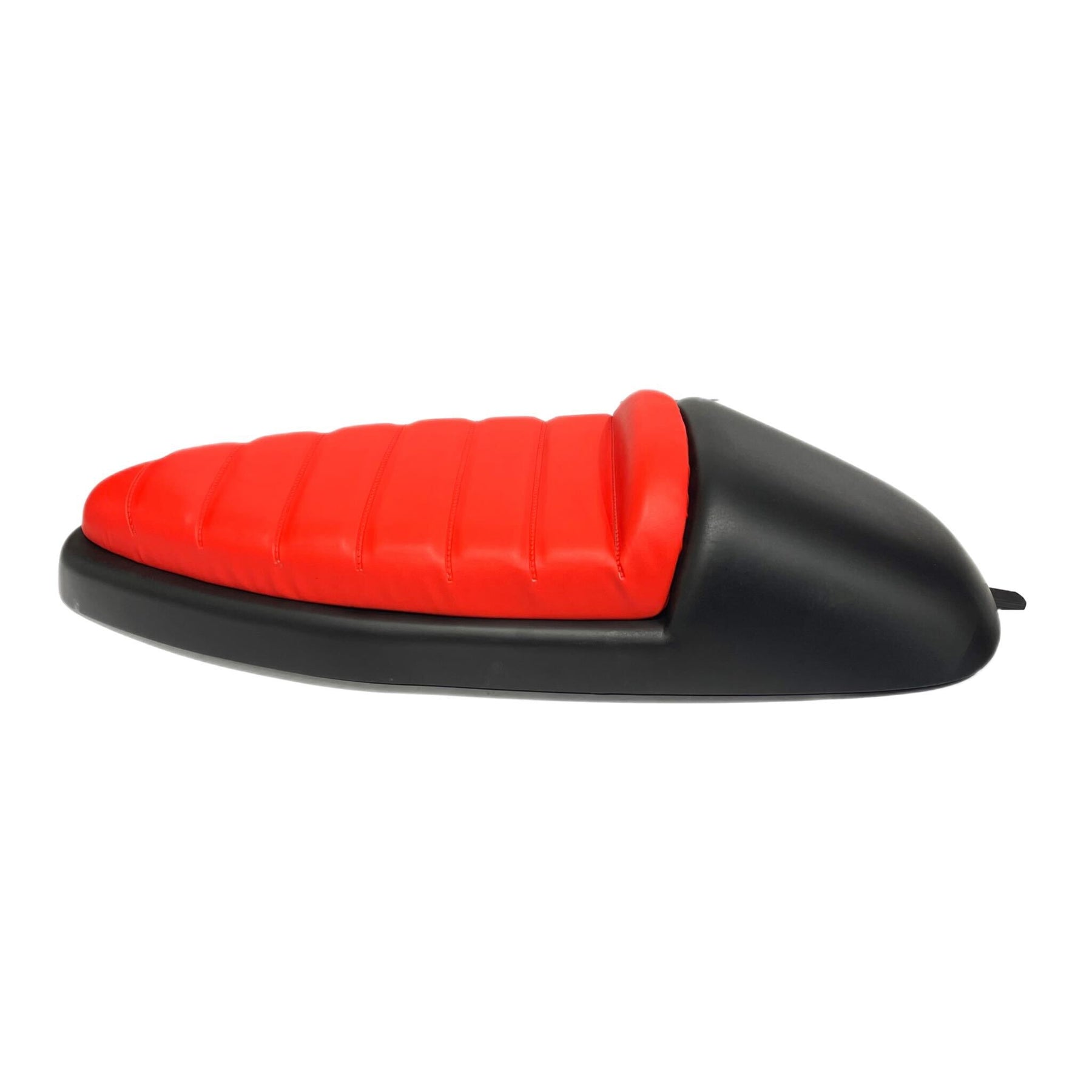 Vespa PX PE T5 Classic Single Race Seat - Black Metal Base - Made To Order Custom Colours