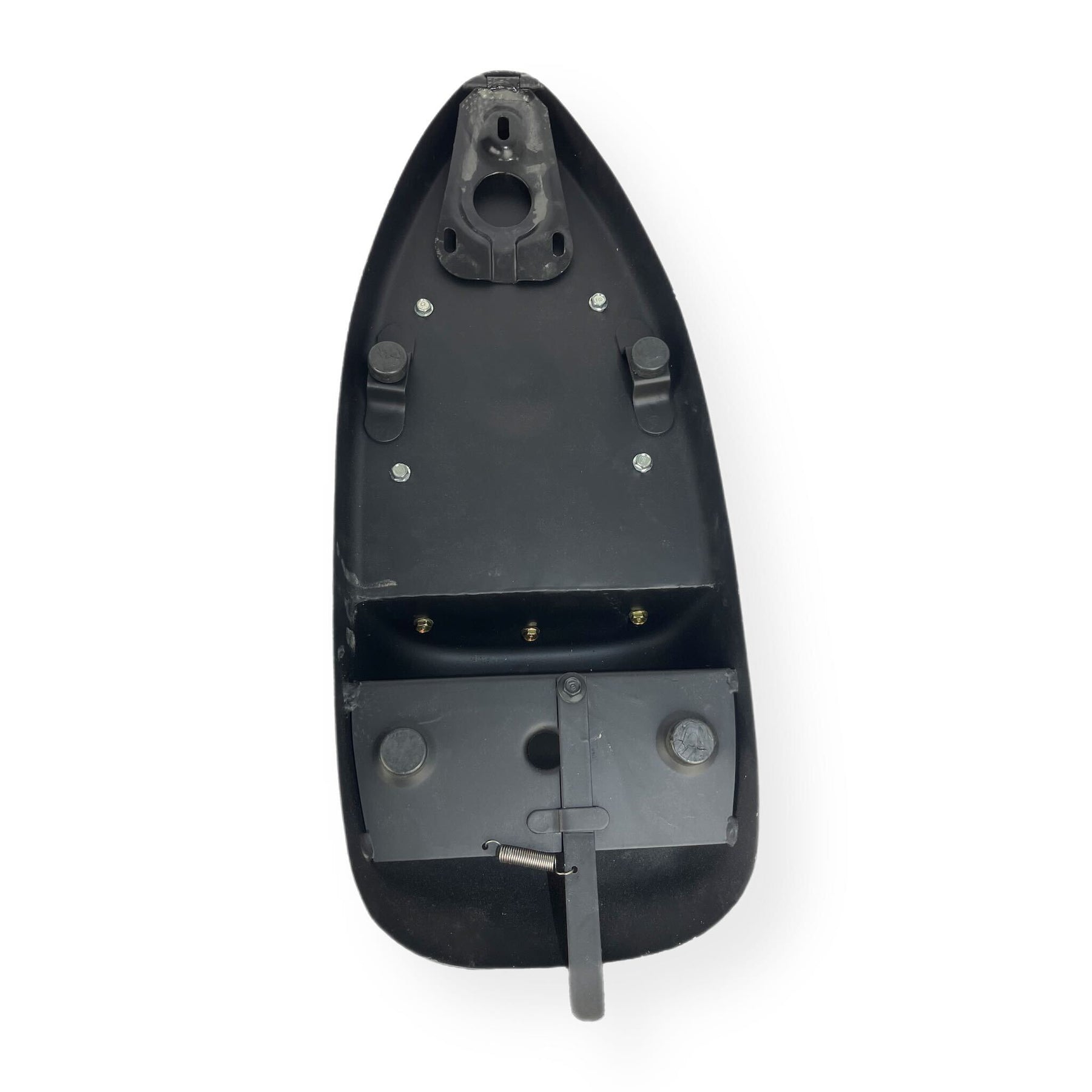 Vespa PX PE T5 Classic Single Race Seat - Carbon Effect Metal Base - Made To Order Custom Colours