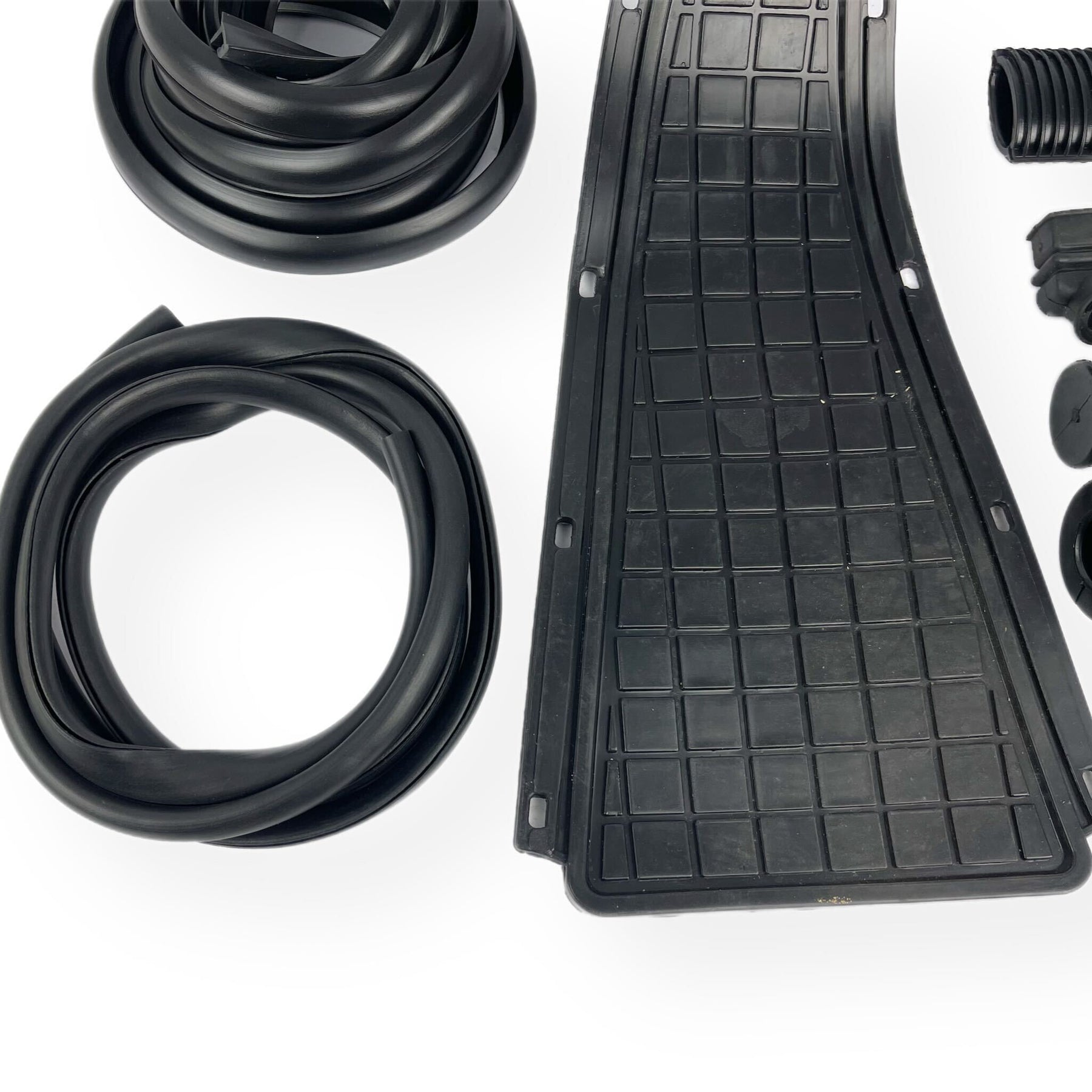 Vespa PX PE T5 Complete Rubber Kit Set Pack - Black