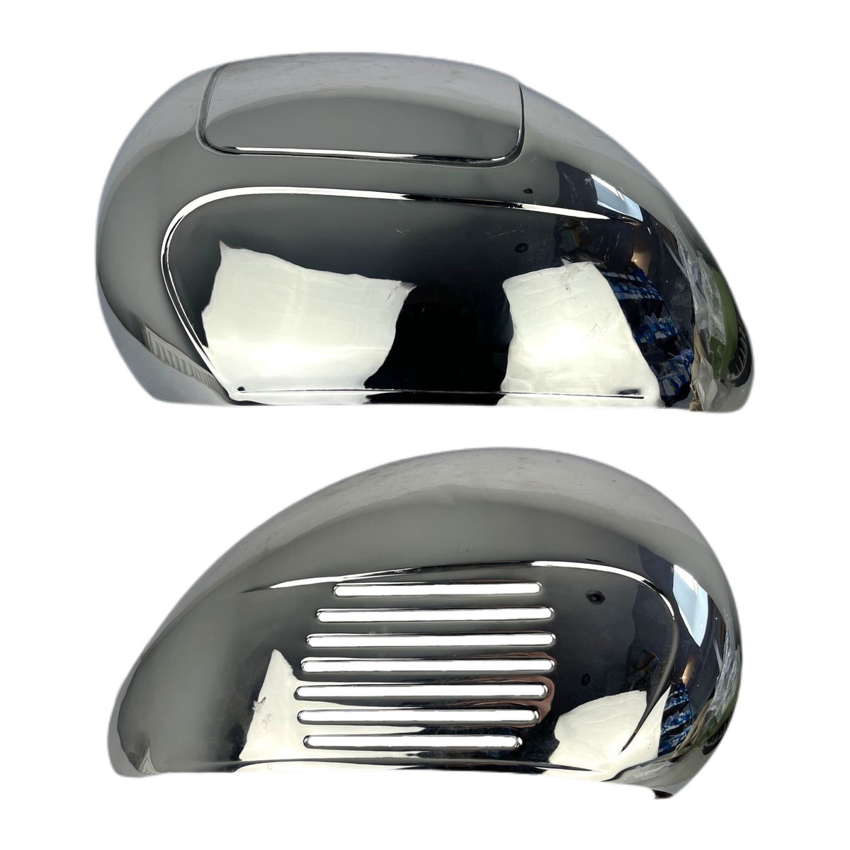 Vespa PX T5 LML VBB Style Chrome Side Panels - Pair