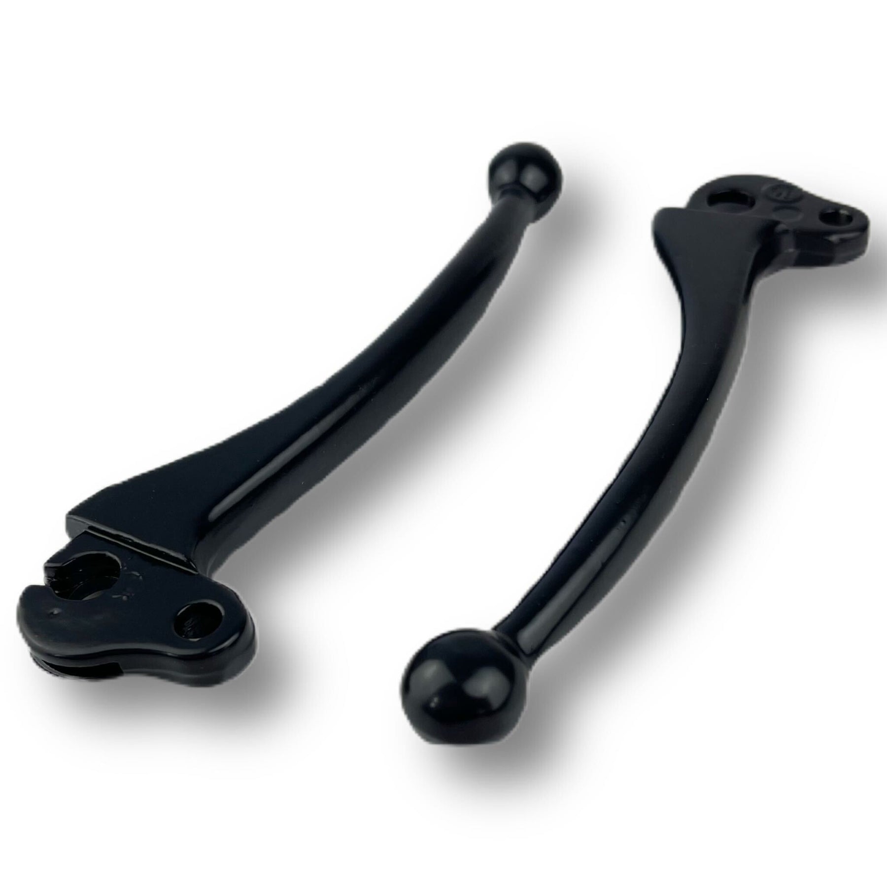 Vespa PX PE T5 LML Handle Bar Levers - Black Non Disc